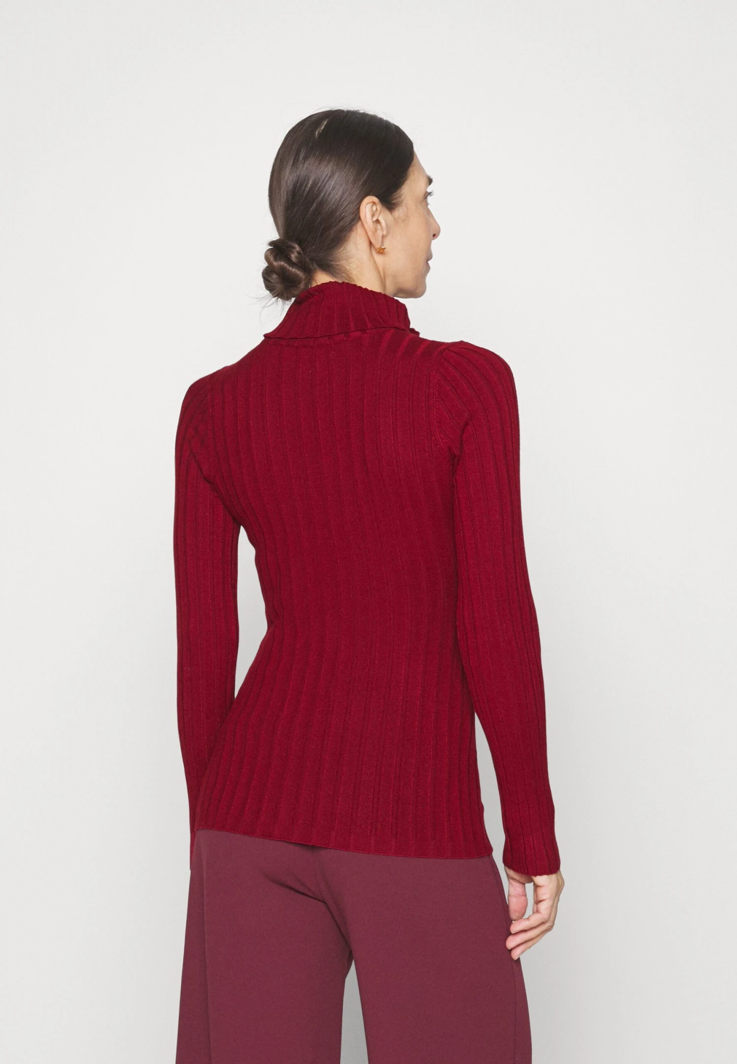 Anna Field Sweter - Dark Red - obrazek 3
