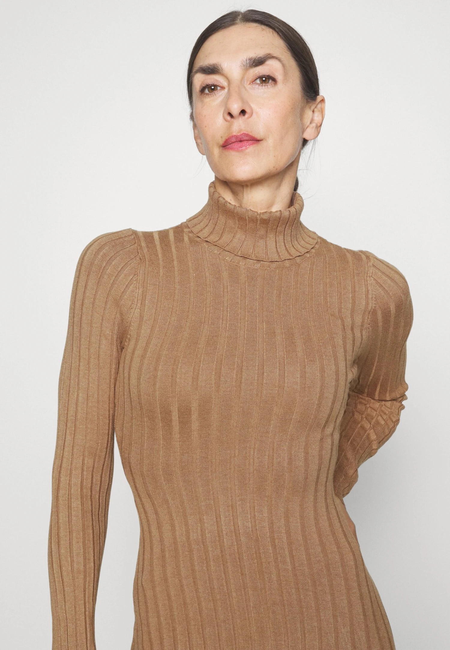 Anna Field Sweter - Camel - obrazek 4