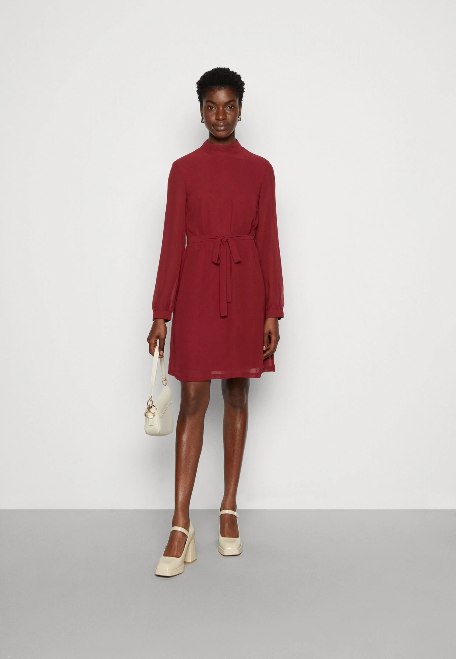 Anna Field Sukienka Letnia - Dark Red - obrazek 2