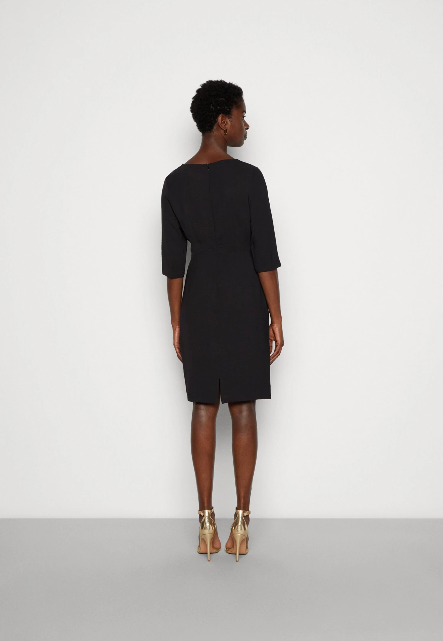 Anna Field Sukienka Etui - Black - obrazek 3