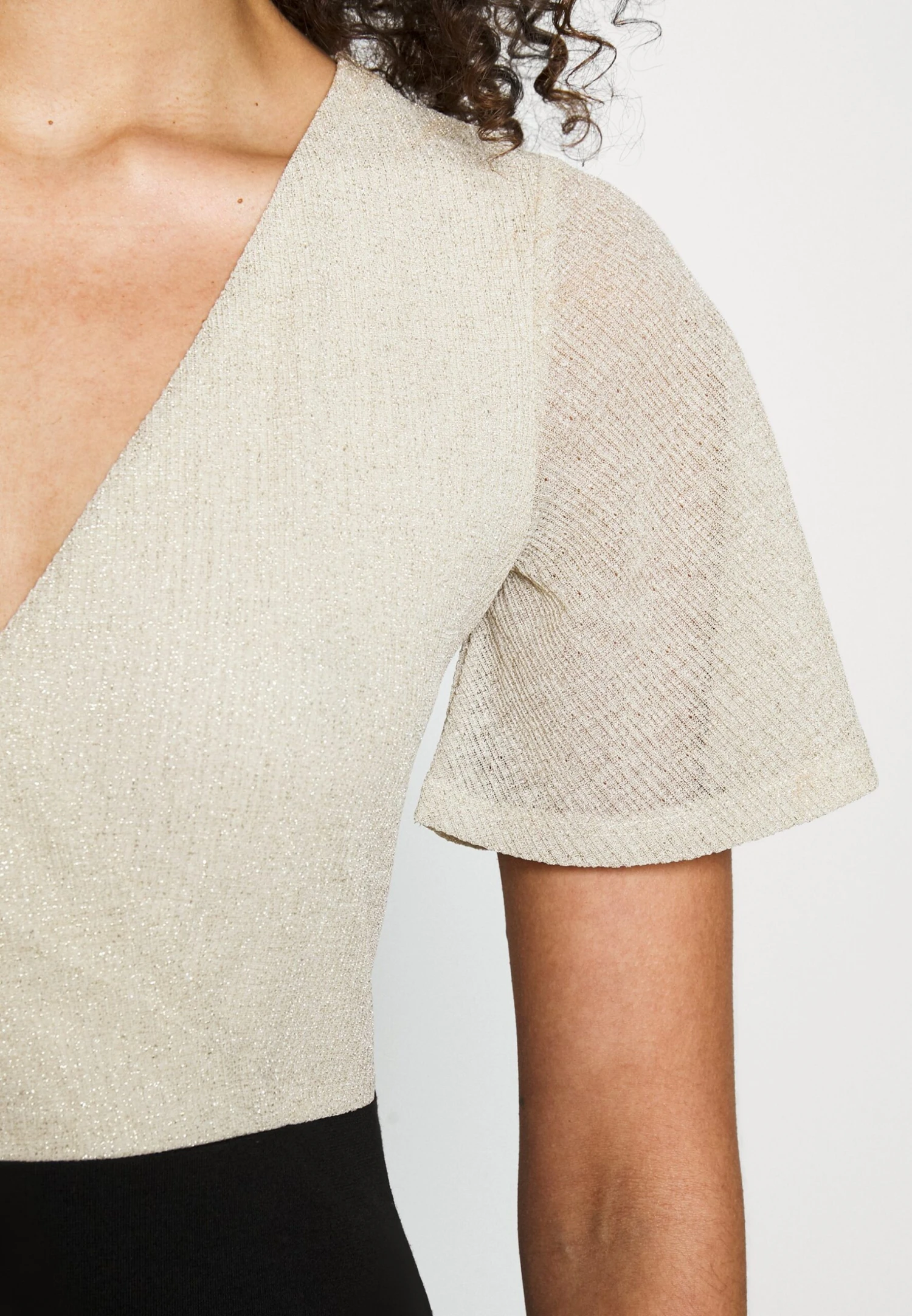 Anna Field Sukienka Etui - Gold/black - obrazek 8