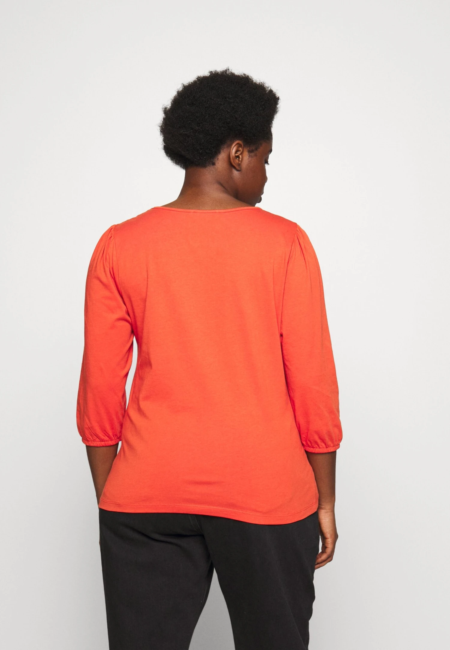 Bluzka Z Długim Rękawem - Red - obrazek 3