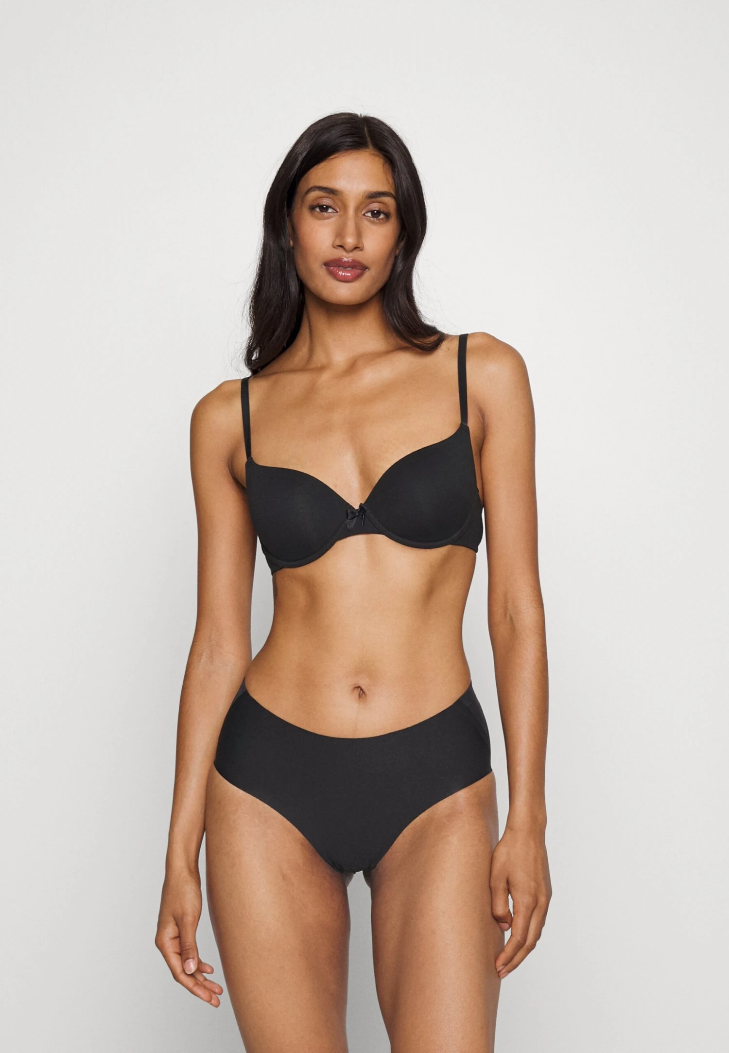 Anna Field 3 PACK - Biustonosz Bezszwowy - Black/nude/brown