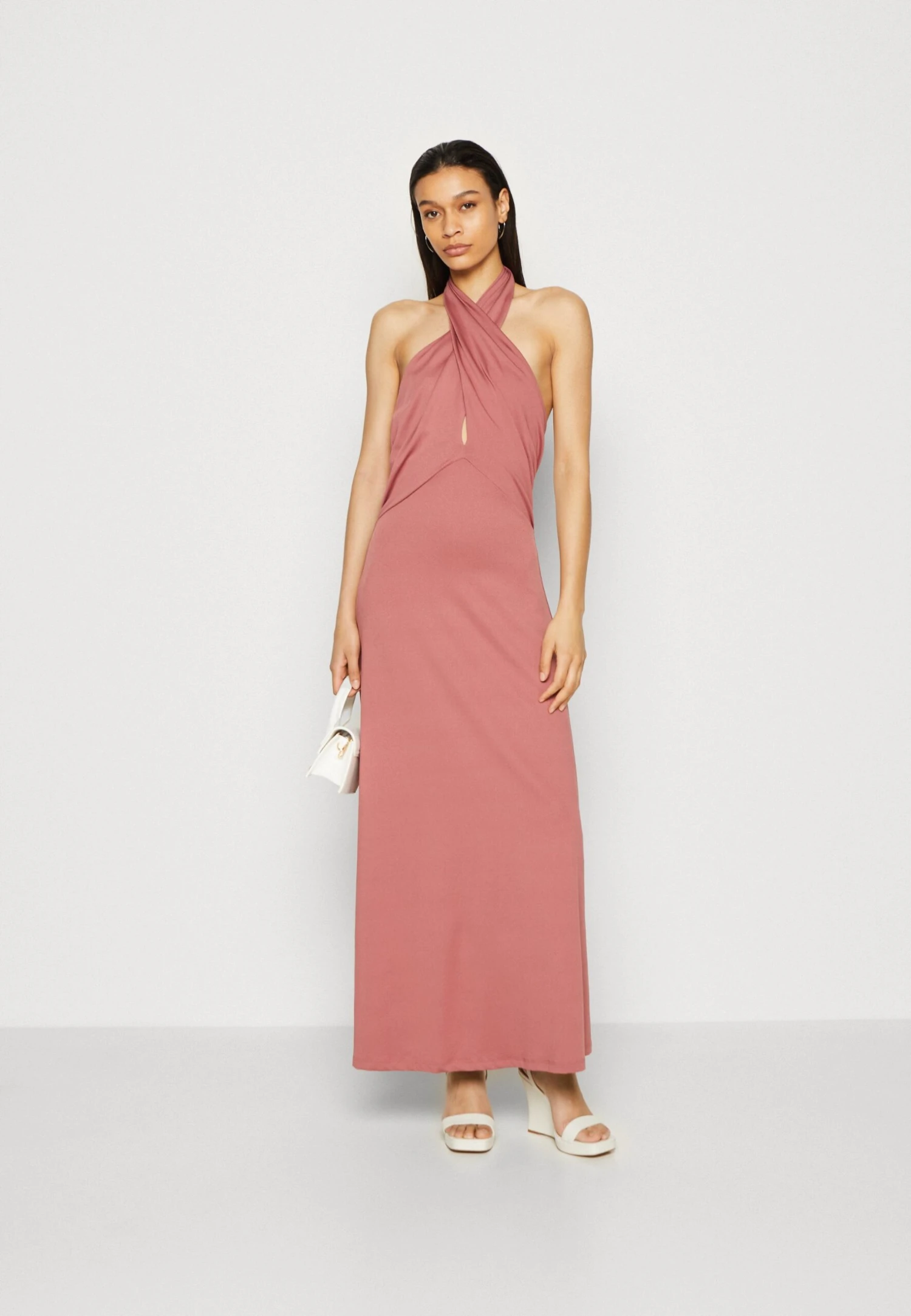 Anna Field Sukienka Z Dżerseju - Pink - obrazek 2