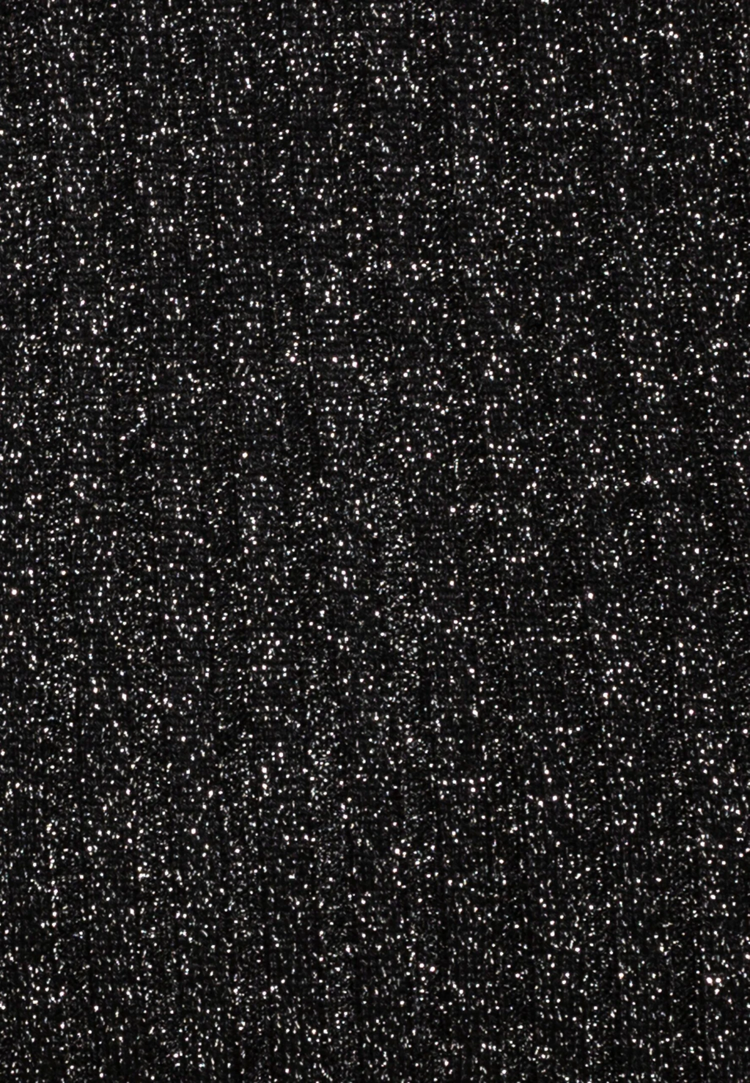 Anna Field LUREX V-AUSSCHNITT MIDI STRICKKLEID - Sukienka Etui - Black - obrazek 3