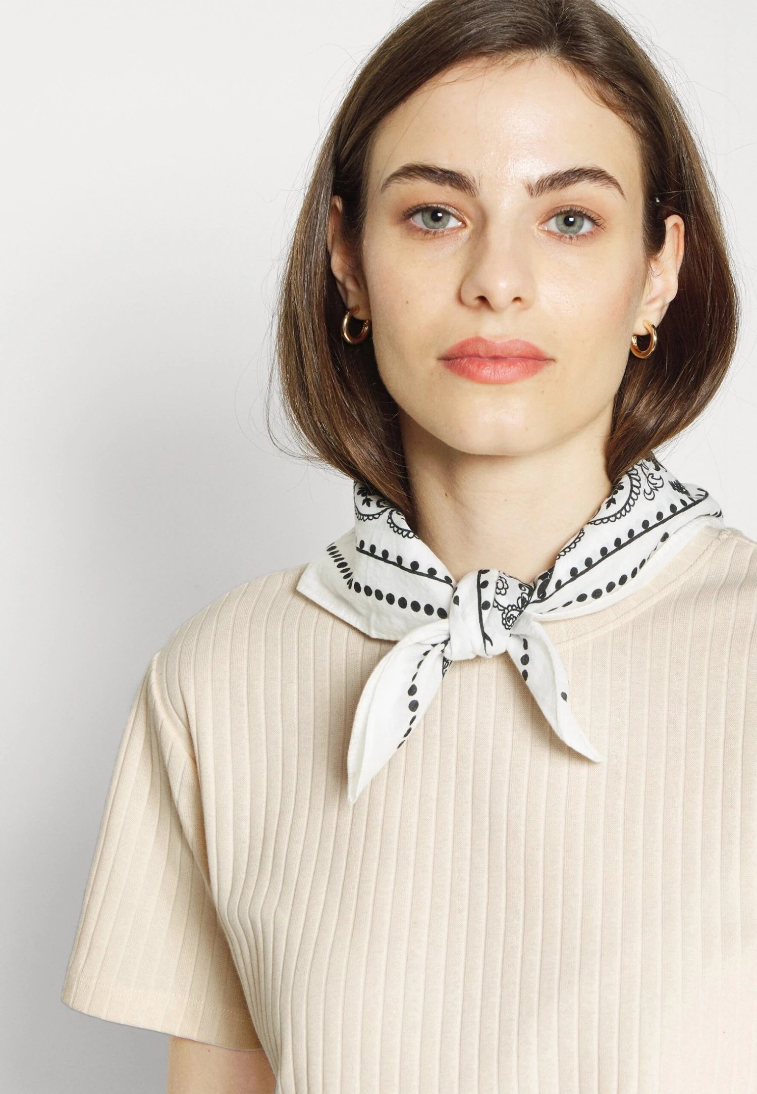 TOP SKIRT SET - Spódnica Ołówkowa - 003 - Off-white - obrazek 5