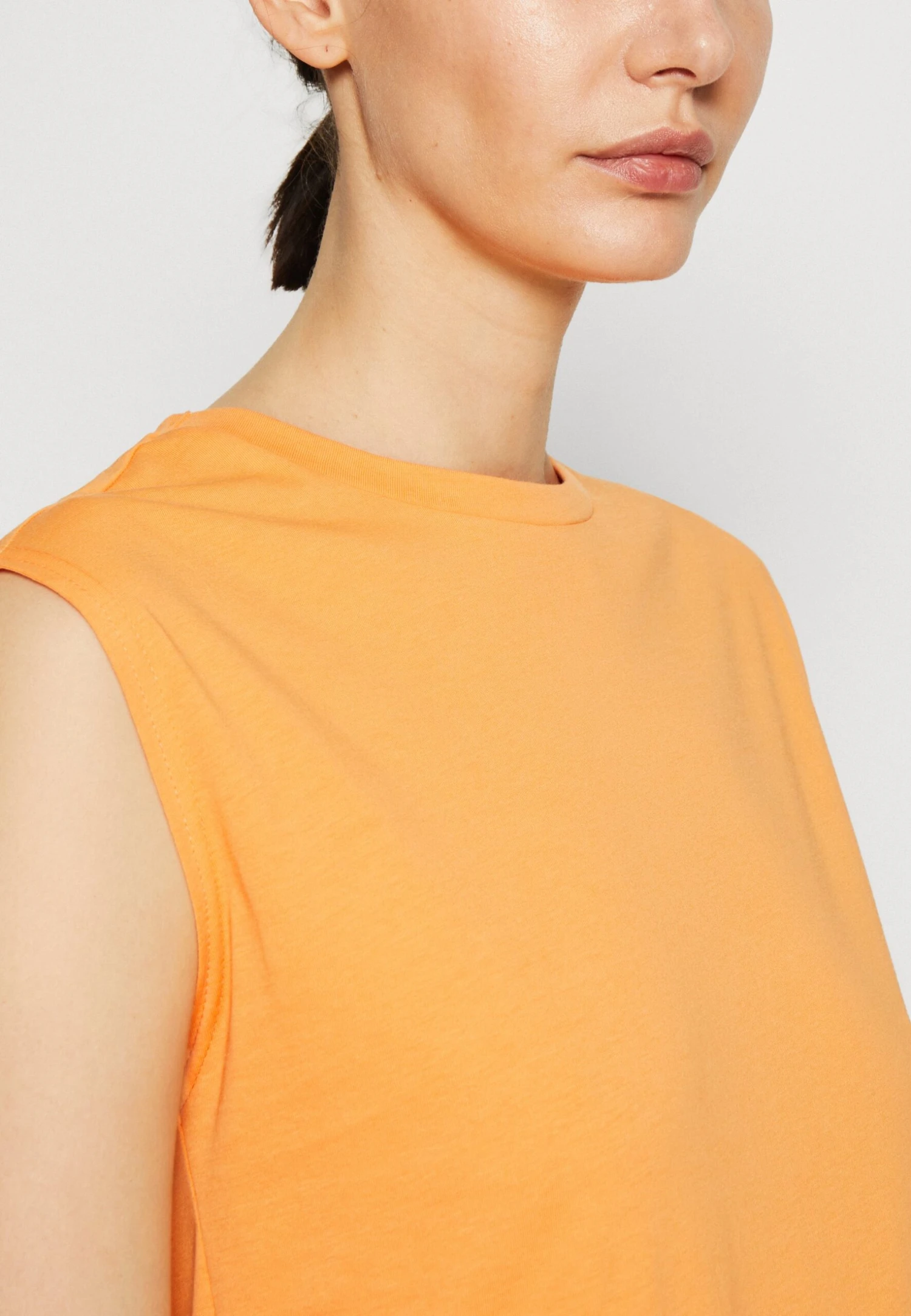 Anna Field T-shirt Basic - Orange - obrazek 6