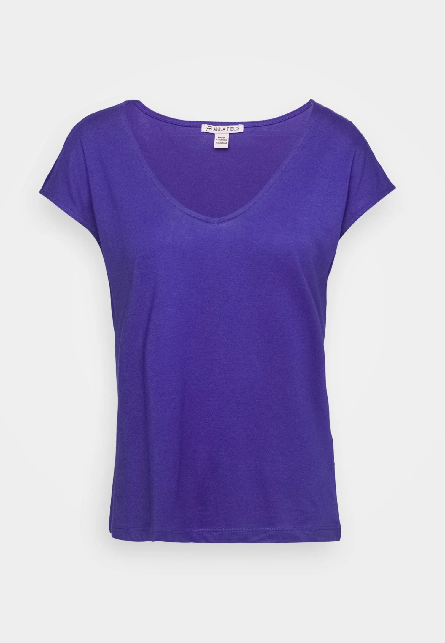 Anna Field T-shirt Basic - Clematis Blue - obrazek 5