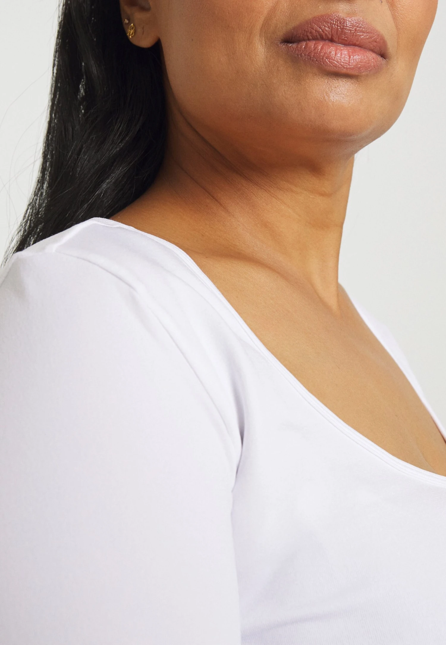 Anna Field Bluzka Z Długim Rękawem - White - obrazek 8