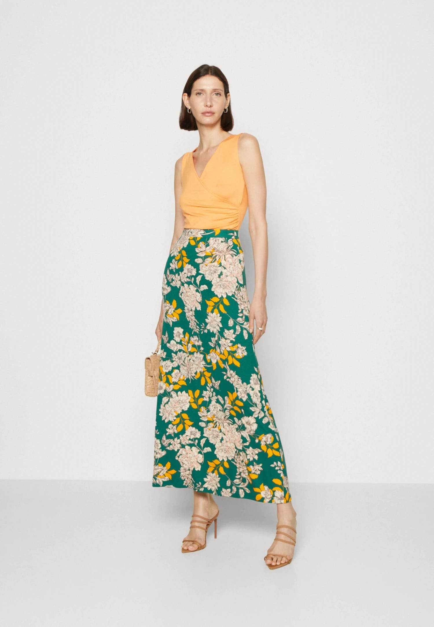 Anna Field Top - Orange - obrazek 2