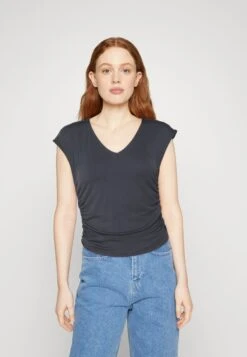 Anna Field T-shirt Z Nadrukiem - Grey