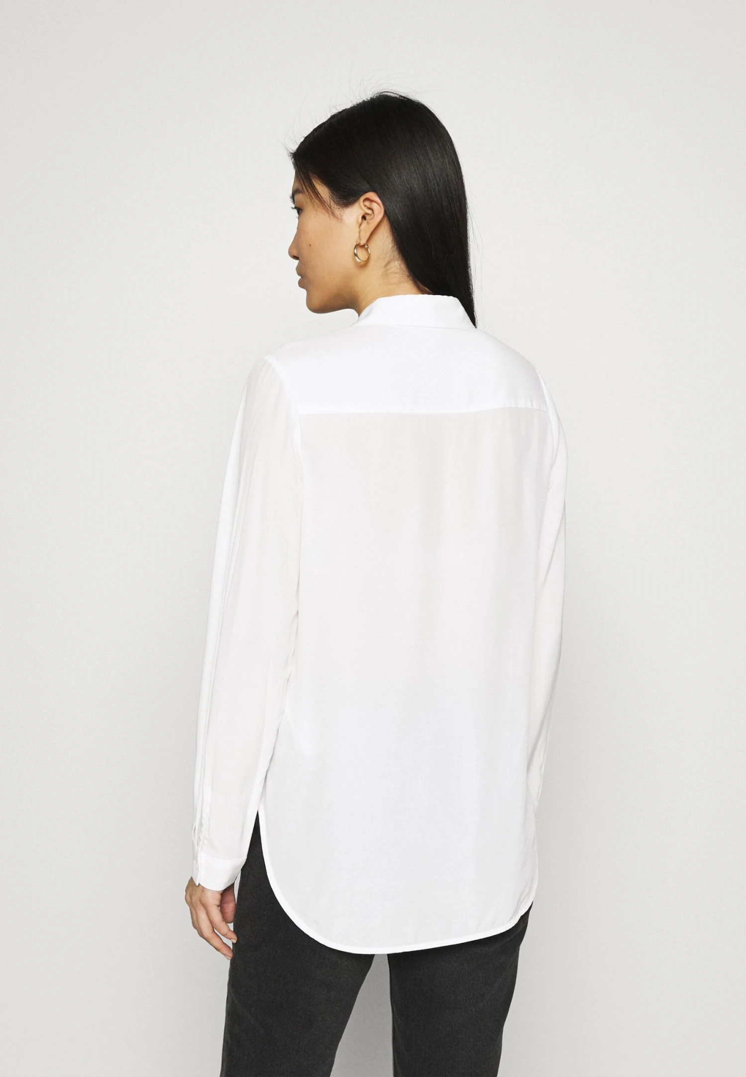 Anna Field Basic Blouse With Front Pockets - Koszula - Offwhite - obrazek 3