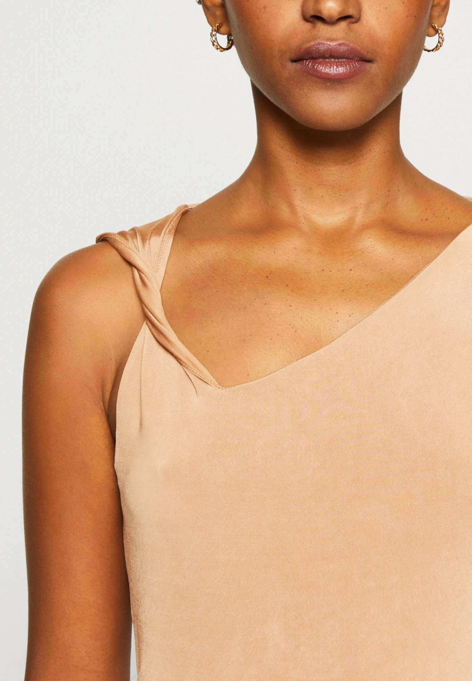 Anna Field Top - Light Brown - obrazek 6