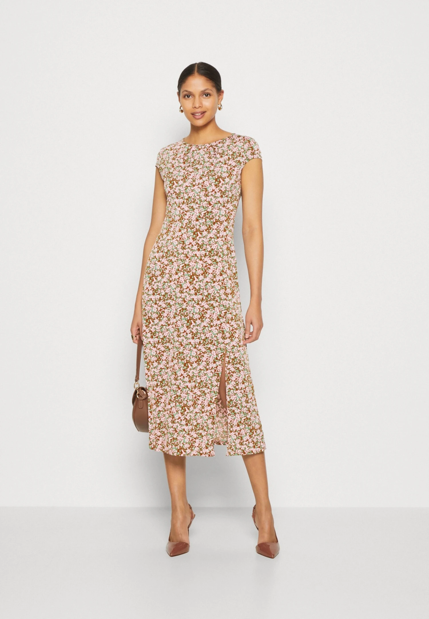 Anna Field Sukienka Z Dżerseju - Multi-coloured - obrazek 2