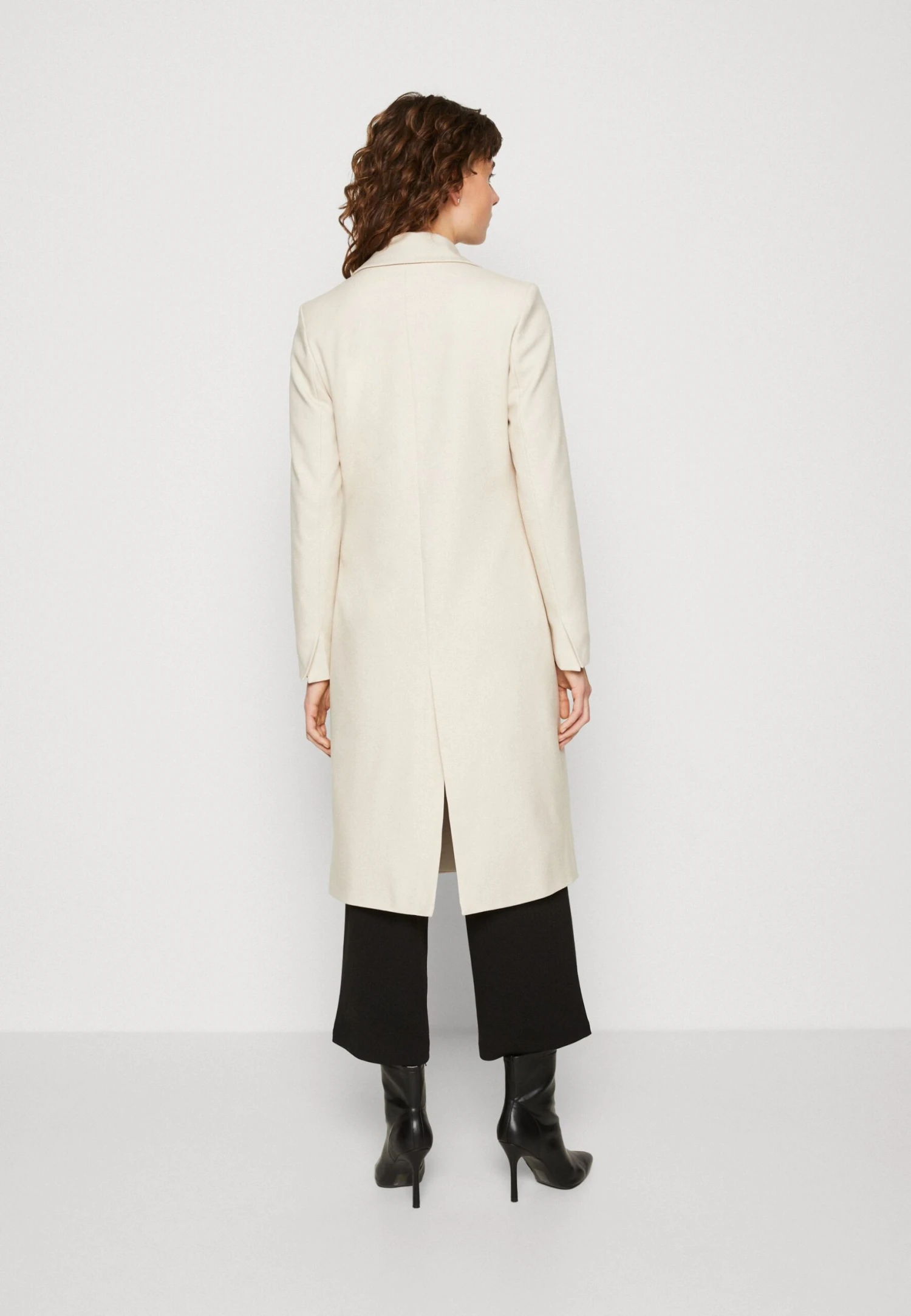 Anna Field Klasyczny Płaszcz - Beige - obrazek 3