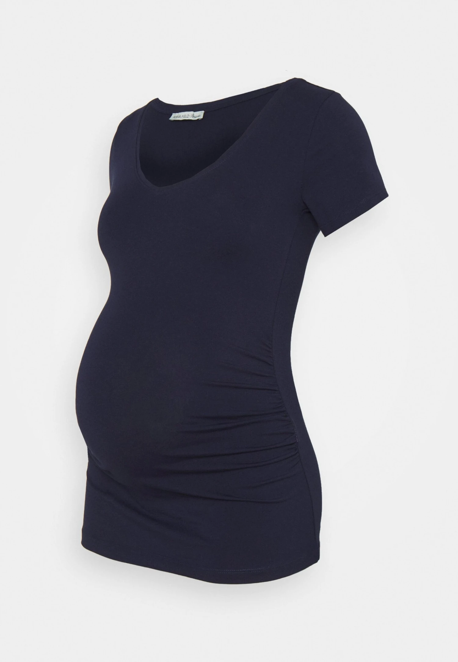 3 PACK - T-shirt Z Nadrukiem - Black /dark Grey/dark Blue - obrazek 2