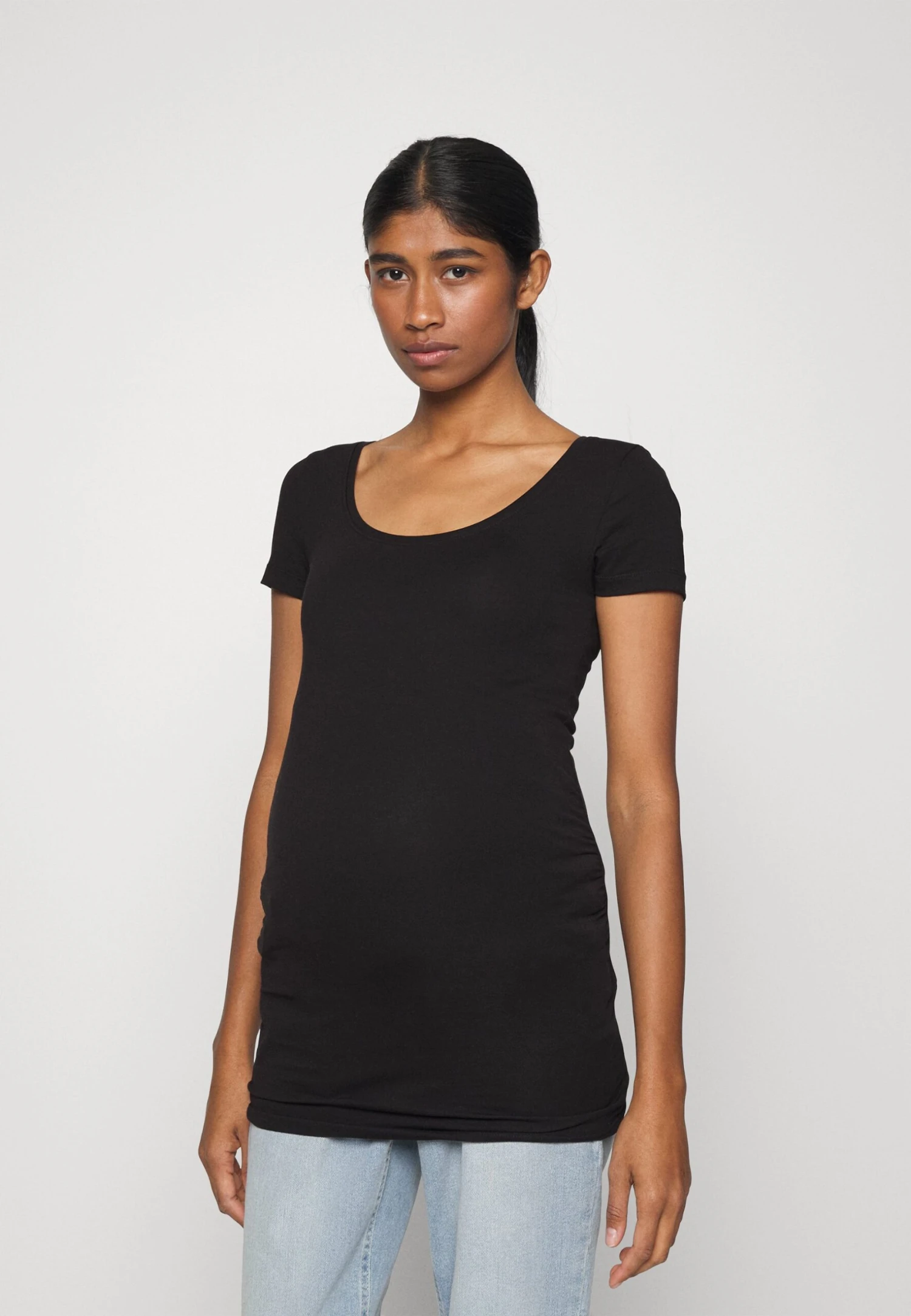 3PACK - T-shirt Z Nadrukiem - White/white /black - obrazek 2