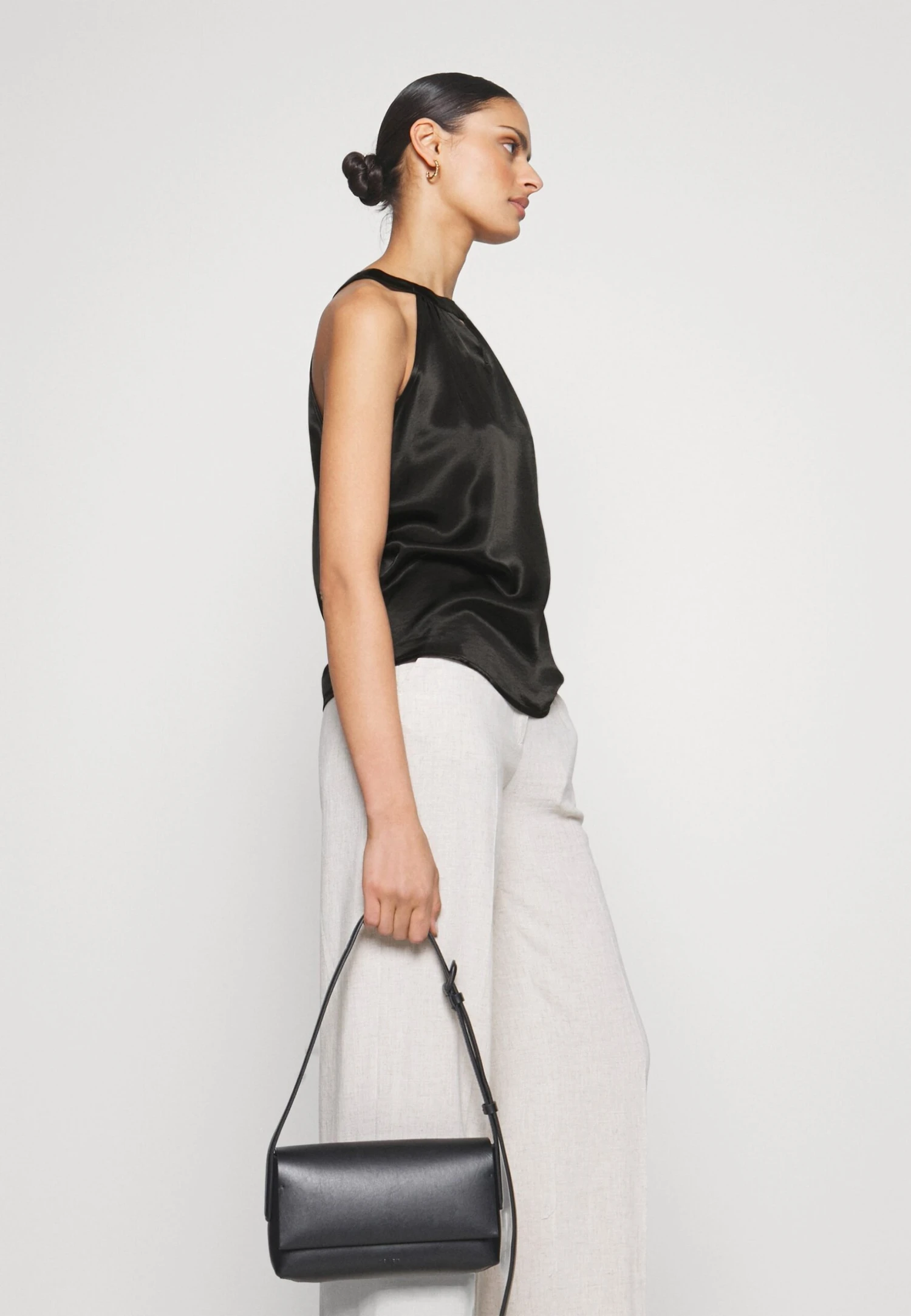 Anna Field Top - Black - obrazek 5