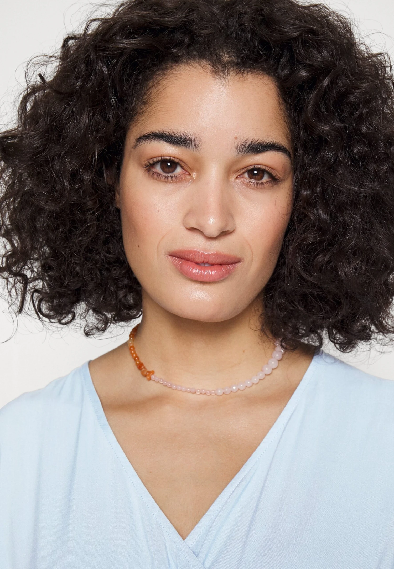 Sukienka Letnia - Light Blue - obrazek 4