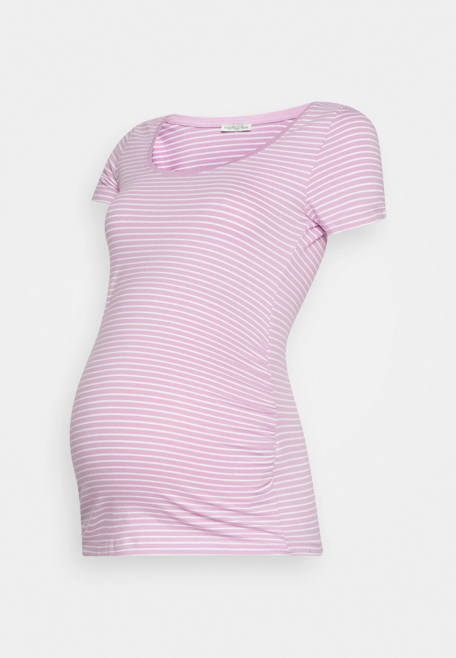 2 PACK - T-shirt Z Nadrukiem - Purple/white/teal - obrazek 2