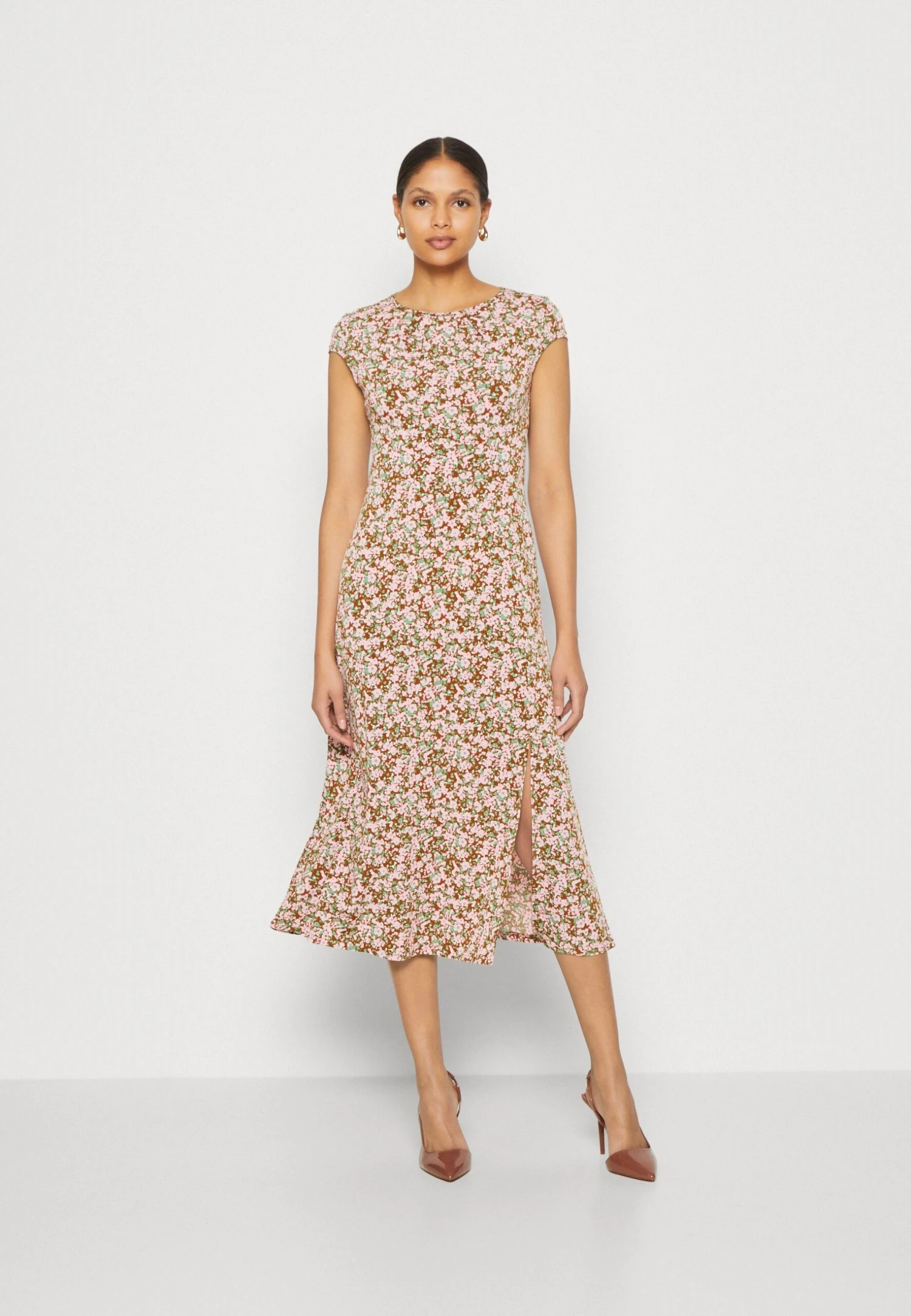 Anna Field Sukienka Z Dżerseju - Multi-coloured