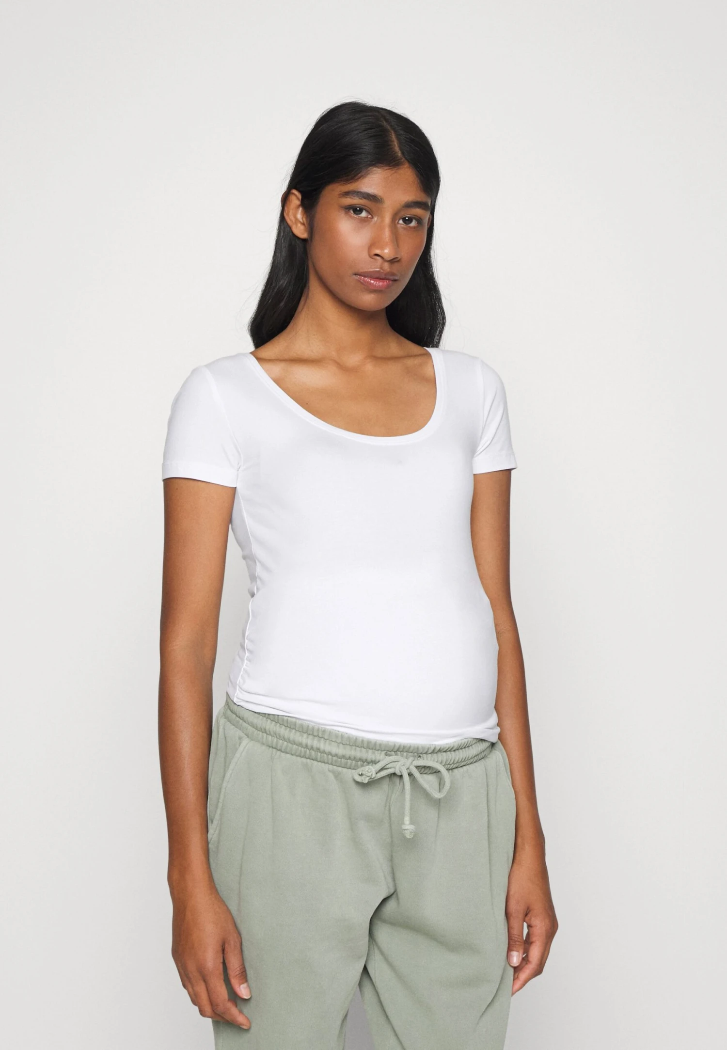 3PACK - T-shirt Z Nadrukiem - Brown/white/multi-coloured - obrazek 4