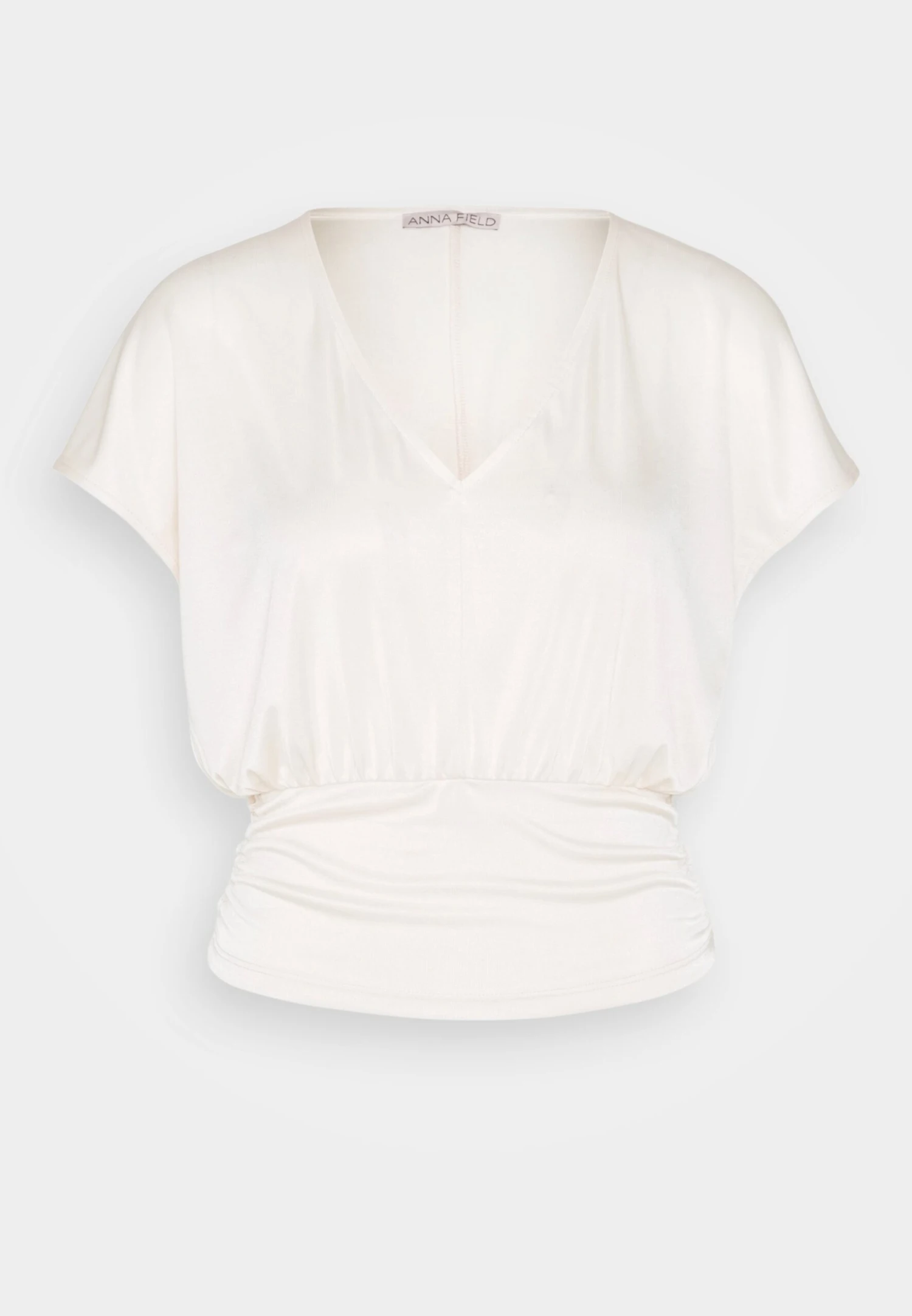 Anna Field T-shirt Z Nadrukiem - Light Pink - obrazek 5