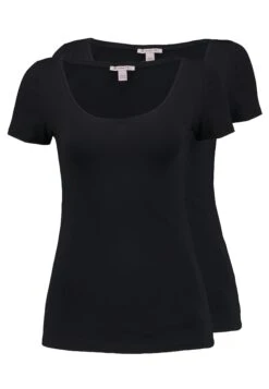 Anna Field 2 PACK - T-shirt Basic - Black
