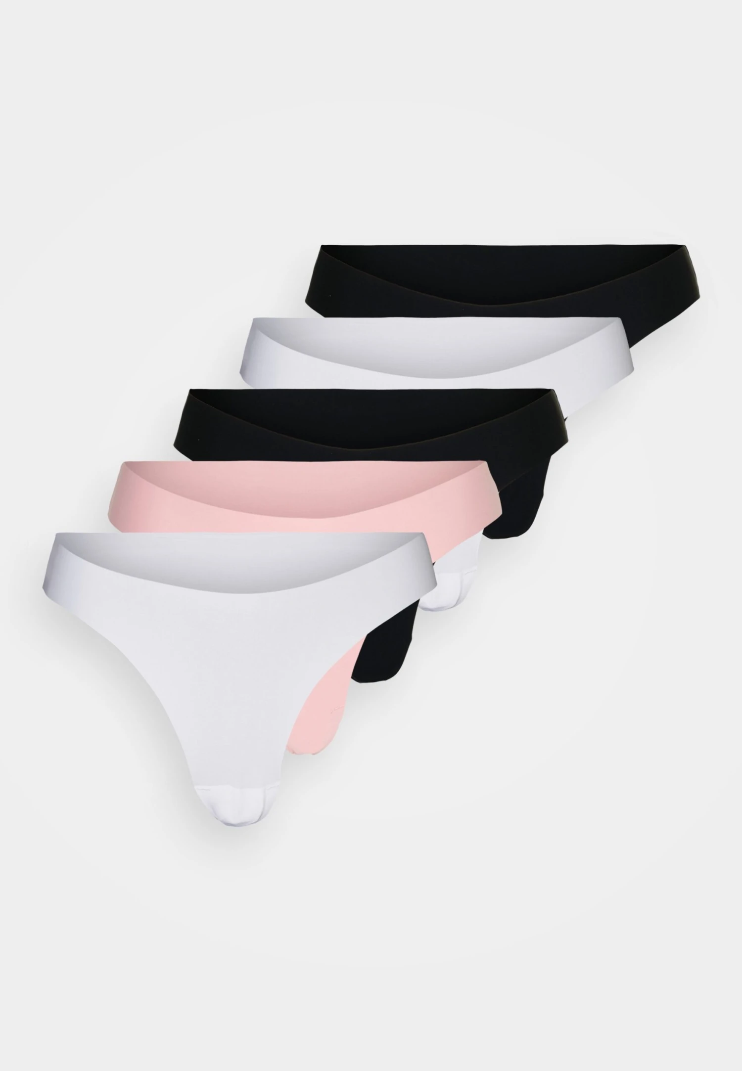 Anna Field AHSER 5 PACK BRIEF - Figi - 402 - Pink_001 - White_802 - Black - obrazek 7