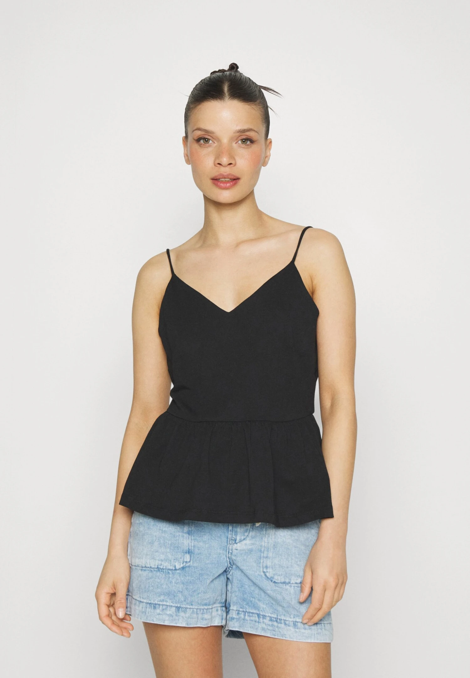 PETITE 2PACK - Bluzka - Black/ White - obrazek 4