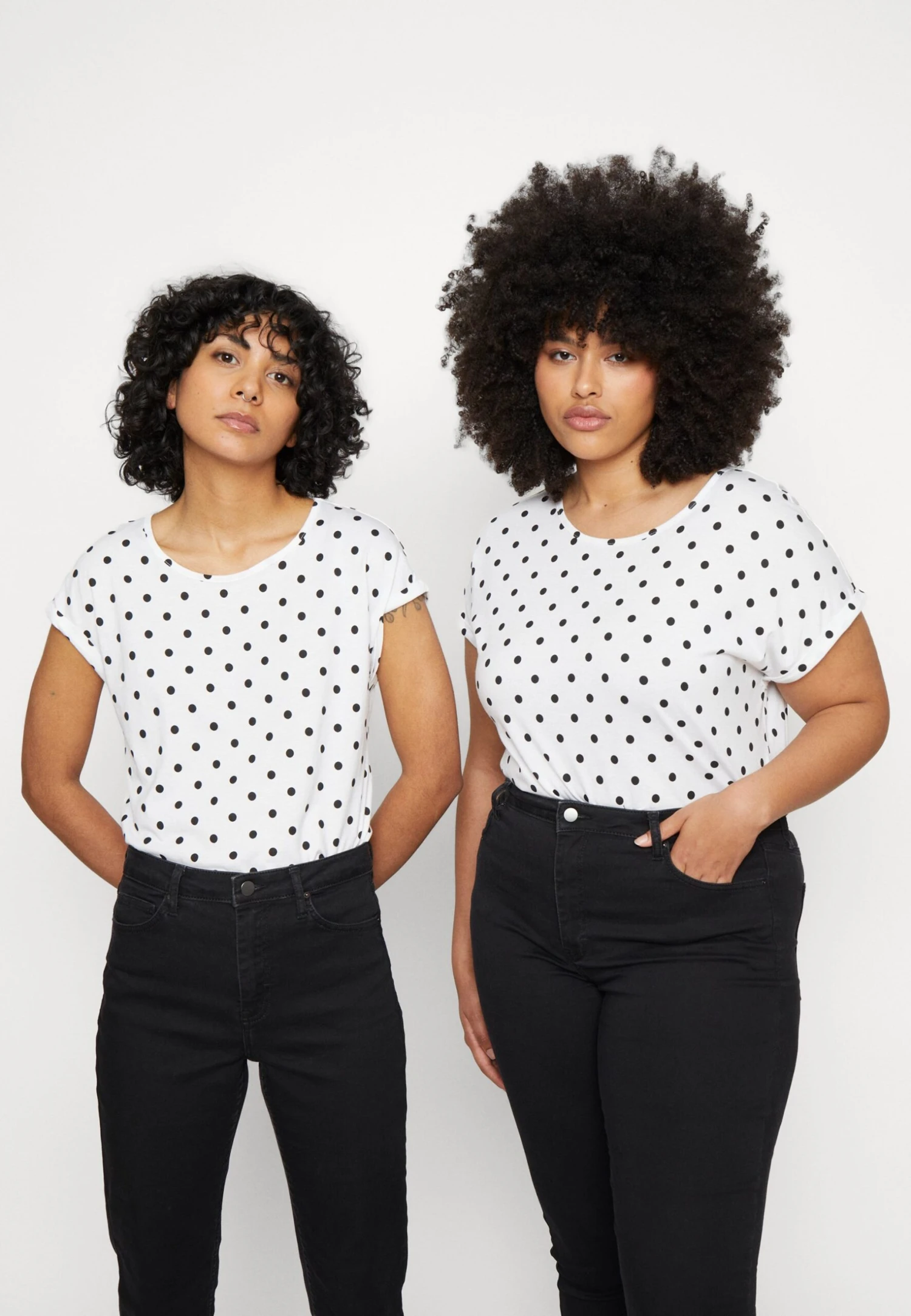 Anna Field 3 PACK - T-shirt Z Nadrukiem - Light Blue/white/black - obrazek 6