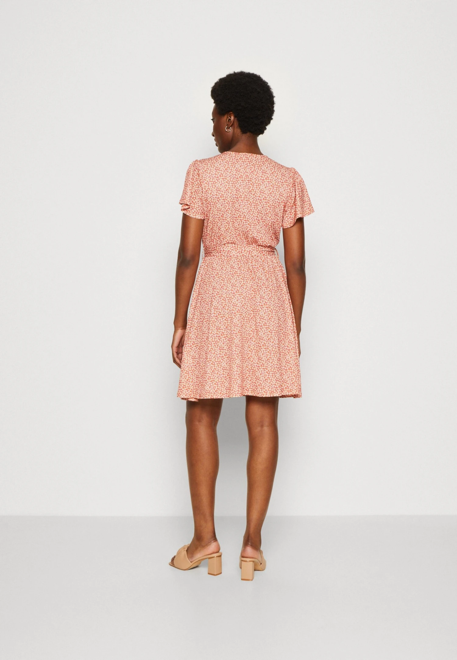 Anna Field Sukienka Letnia - Brown/white - obrazek 4