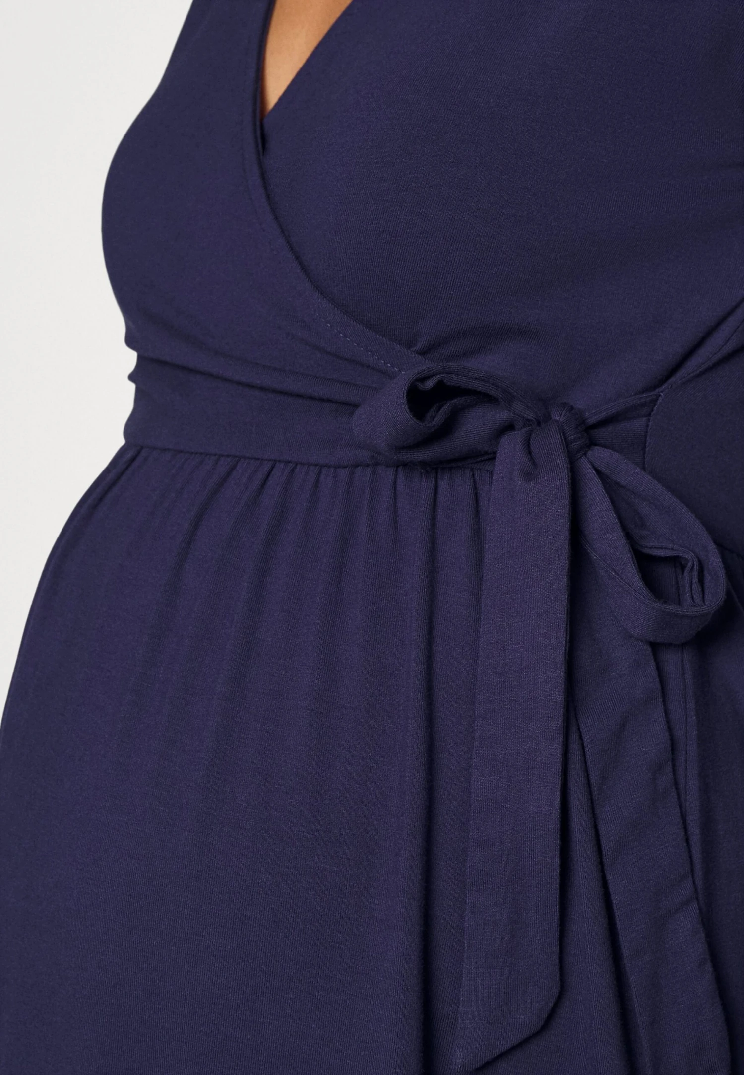 MATERNITY - T-shirt Basic - Dark Blue - obrazek 5