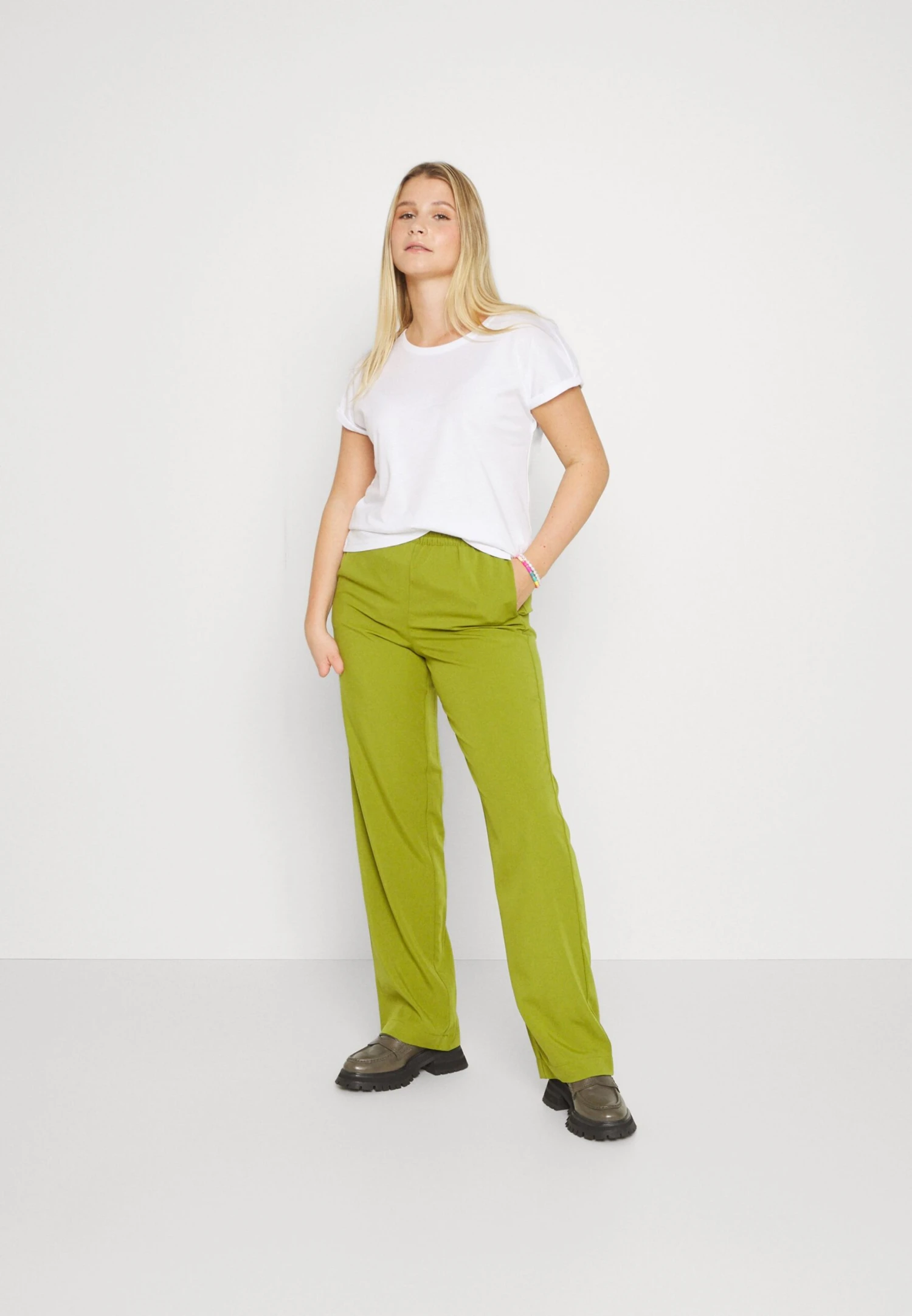 Anna Field 3 PACK - T-shirt Basic - Dark Red/white/black - obrazek 5