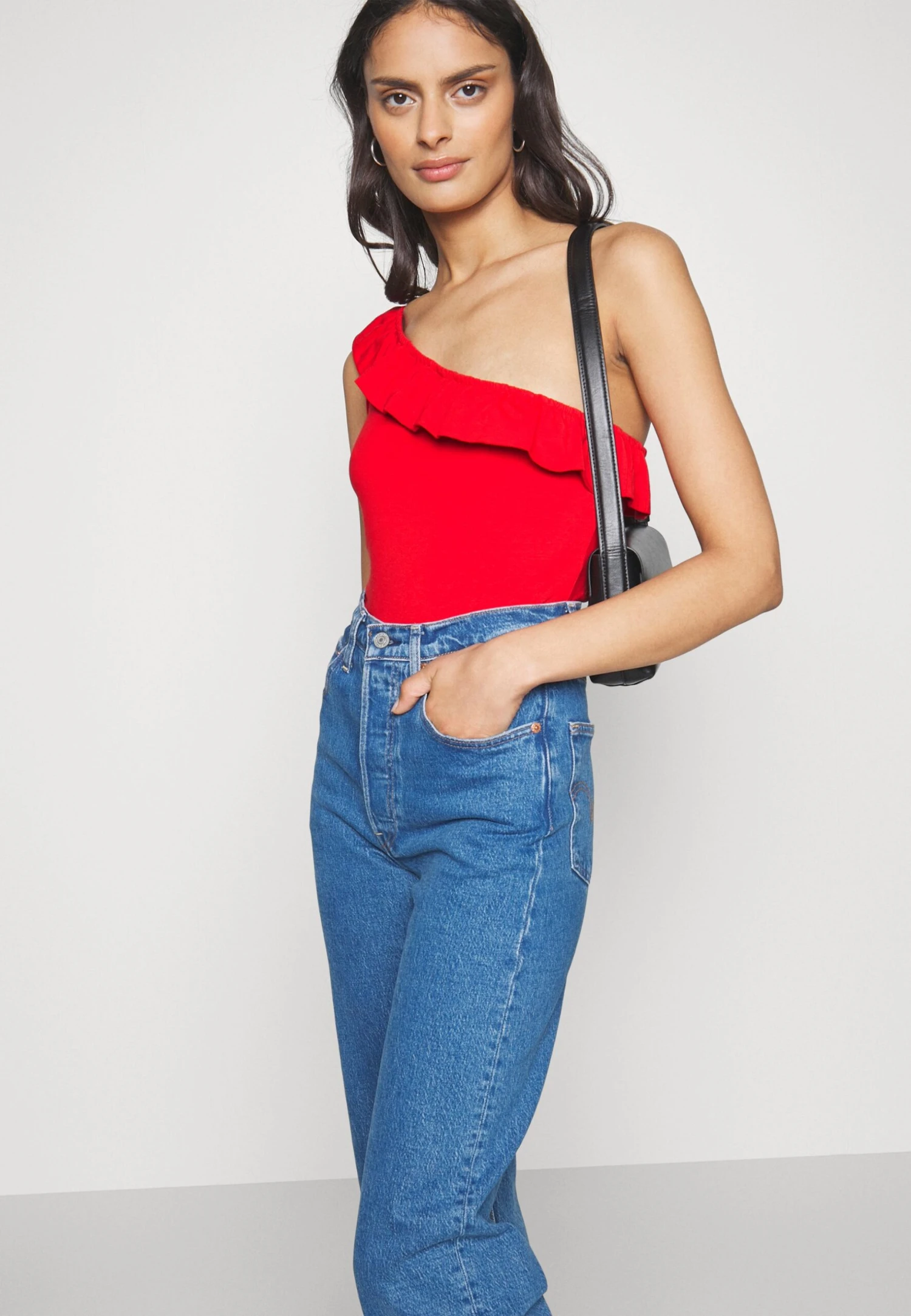 Anna Field Top - Red - obrazek 4