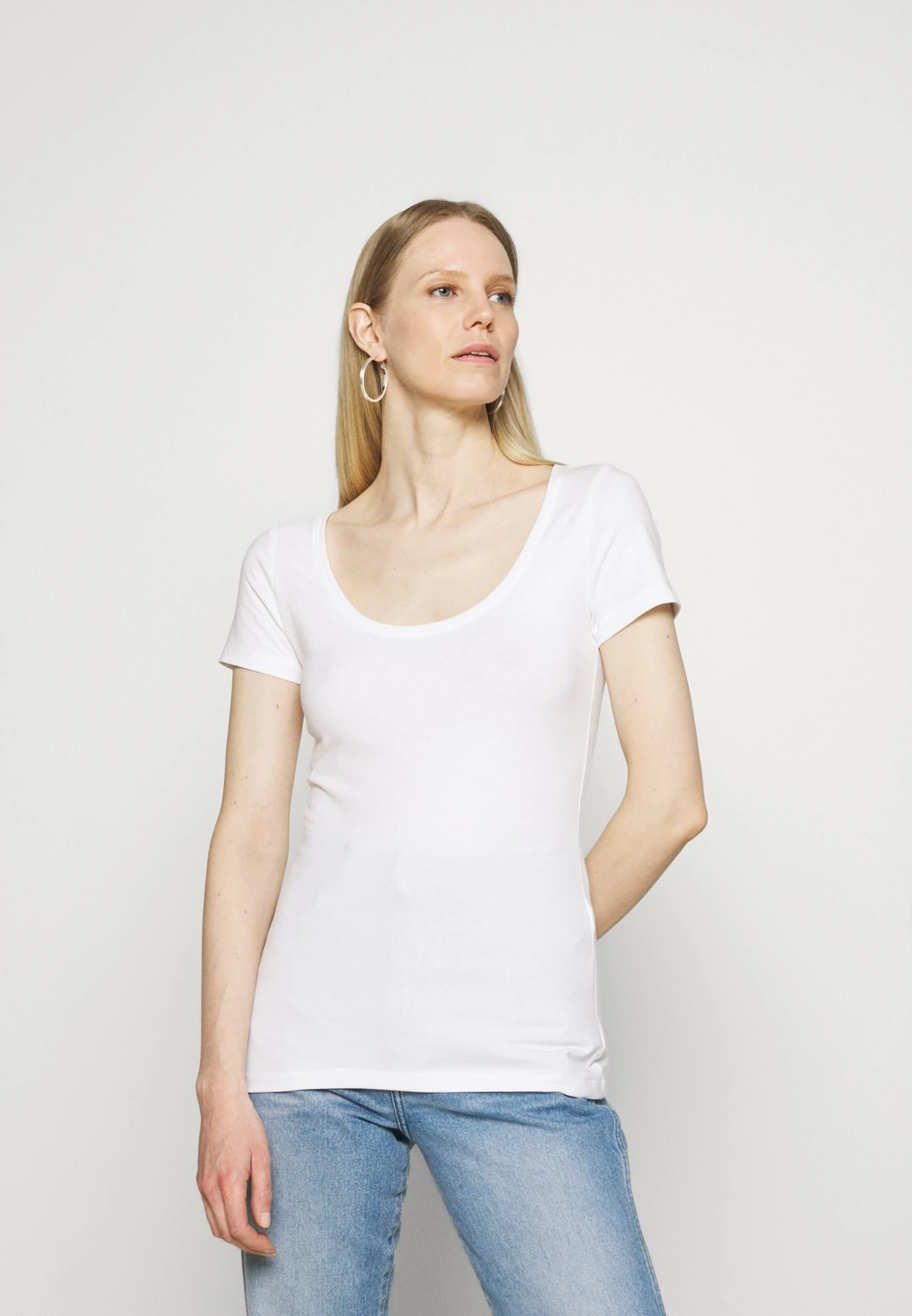 Anna Field 3 PACK - T-shirt Basic - White - obrazek 2