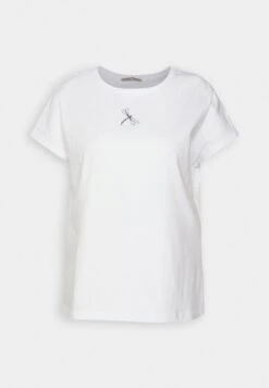 Anna Field T-shirt Z Nadrukiem - White