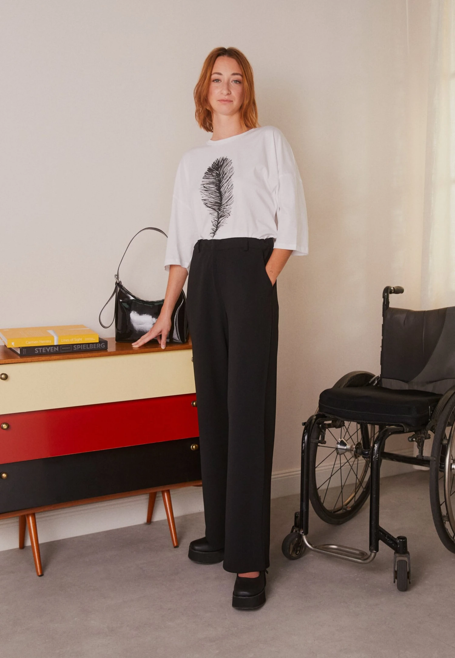 Anna Field Spodnie Materiałowe - Black - obrazek 2