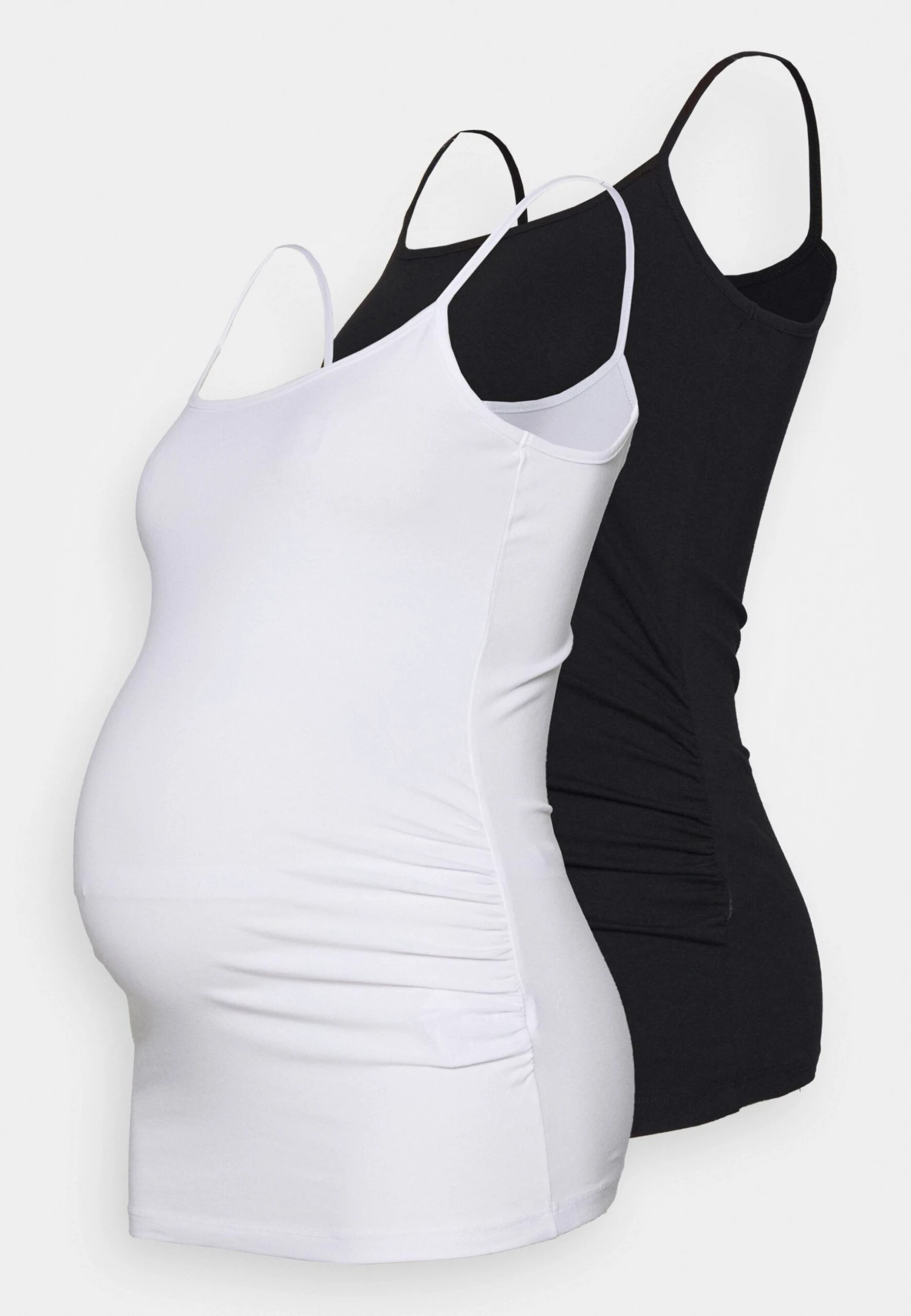 2 PACK - Top - White/black - obrazek 6