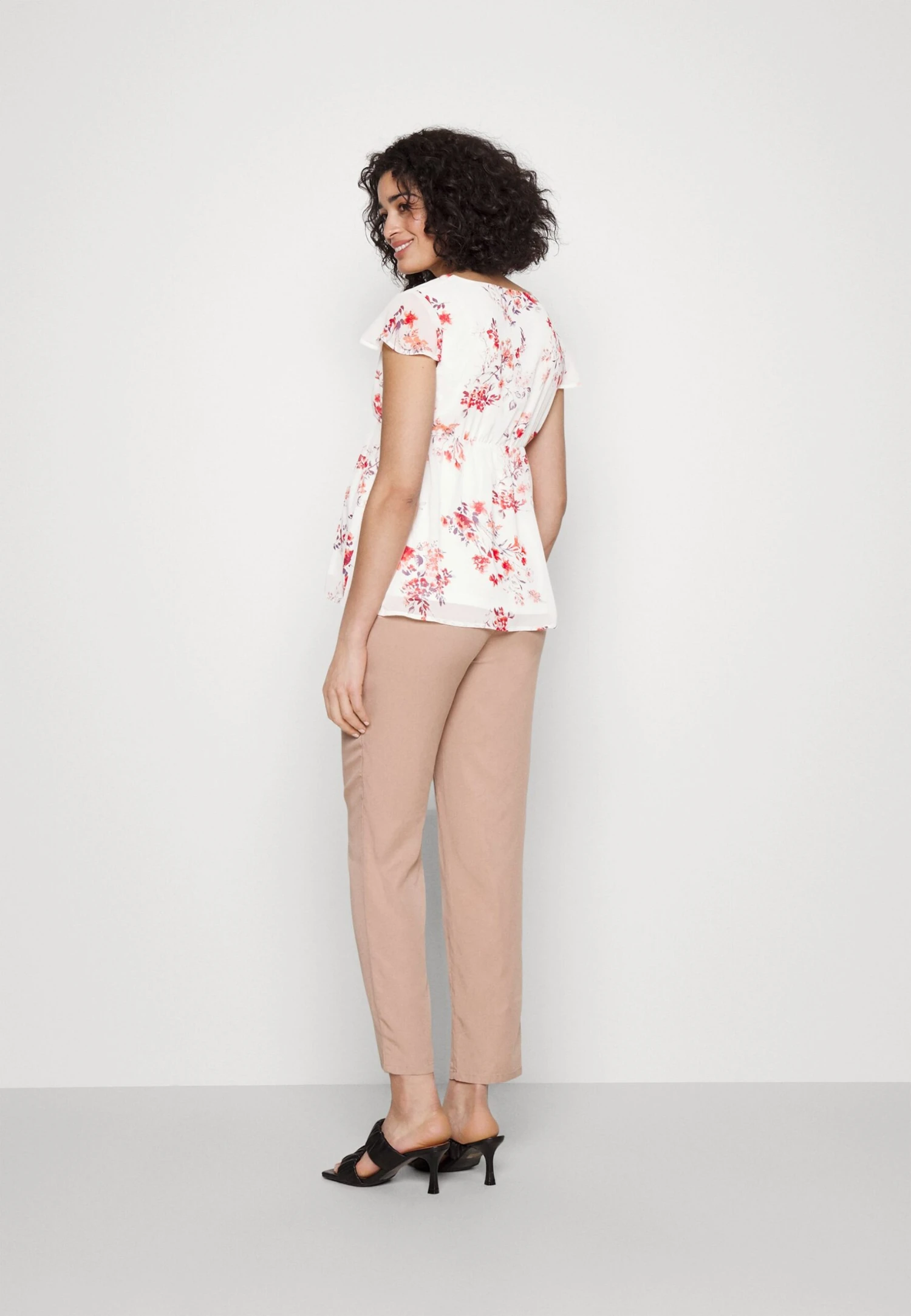 MAMA BELT - Bluzka - White/red - obrazek 3