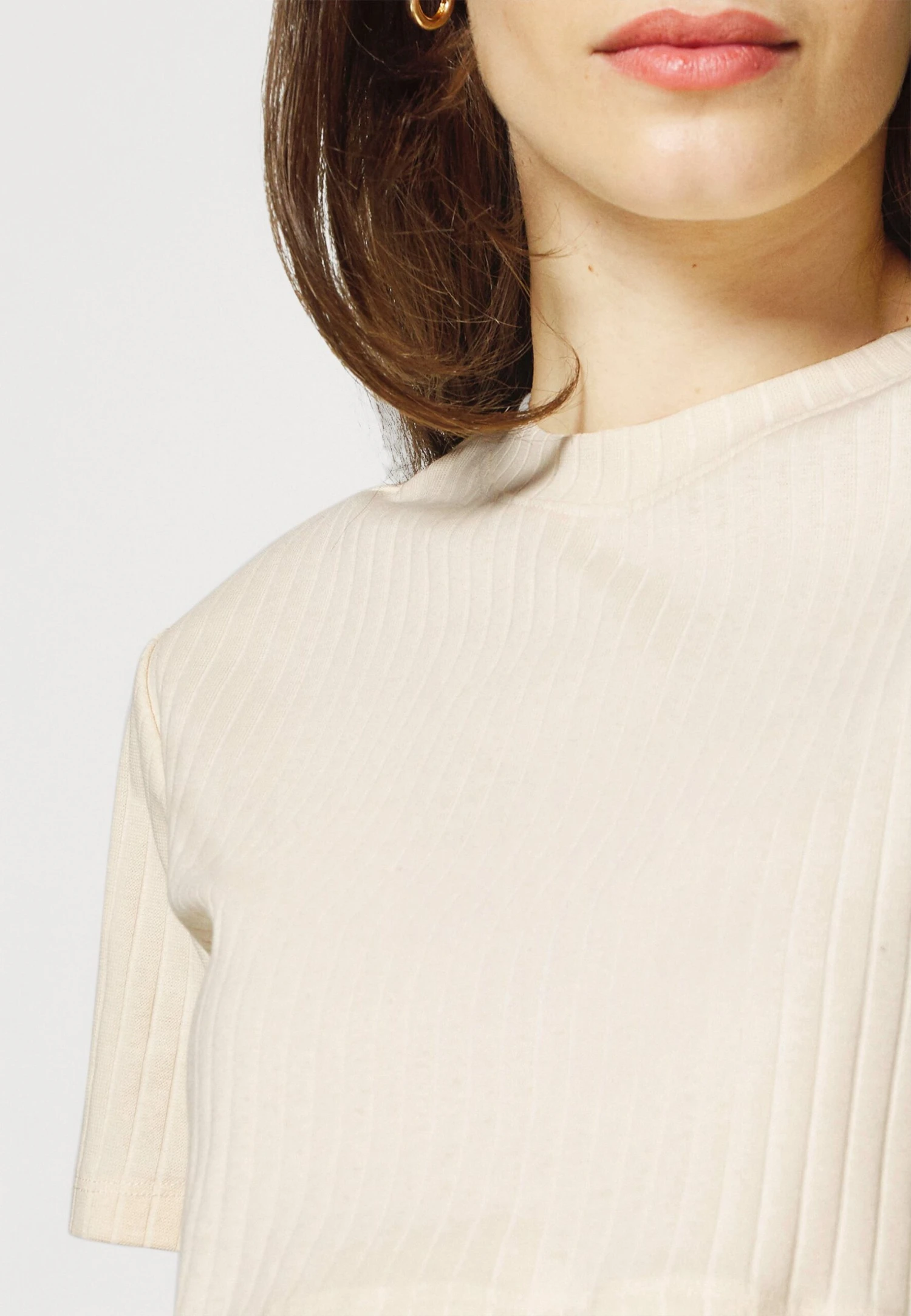 TOP SKIRT SET - Spódnica Ołówkowa - 003 - Off-white - obrazek 8