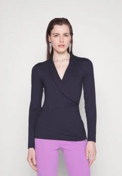 Bluzka Z Długim Rękawem - Dark Blue