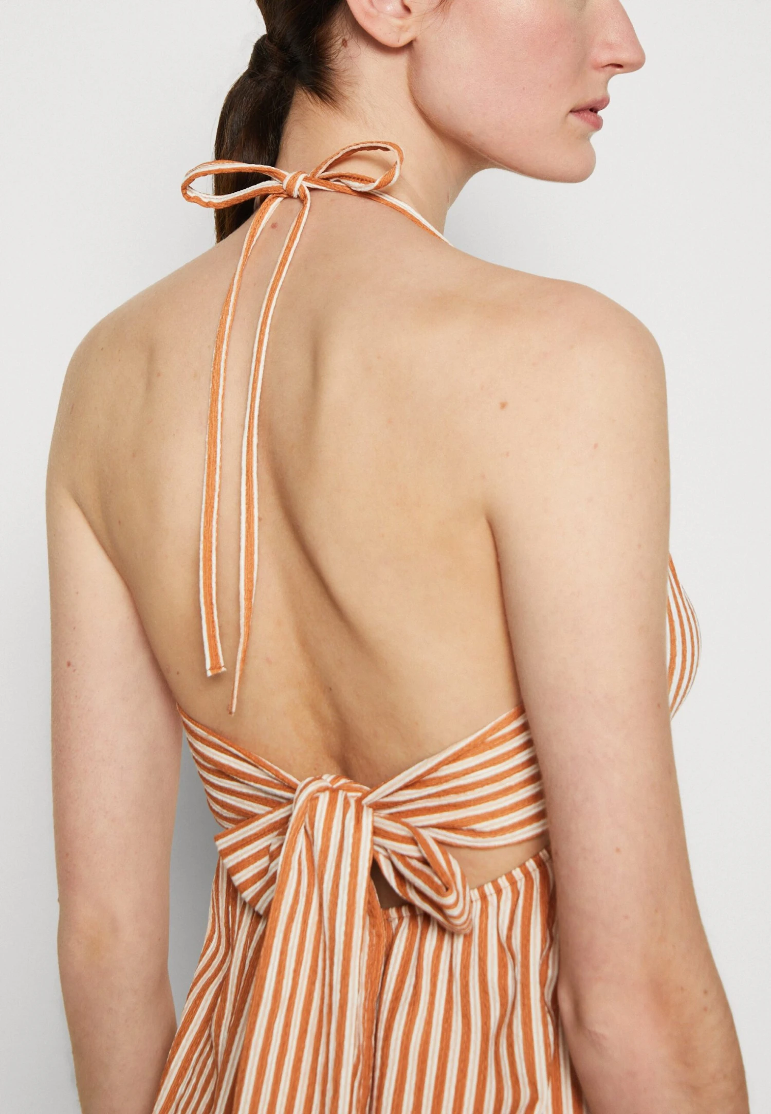 Anna Field Długa Sukienka - Orange - obrazek 6