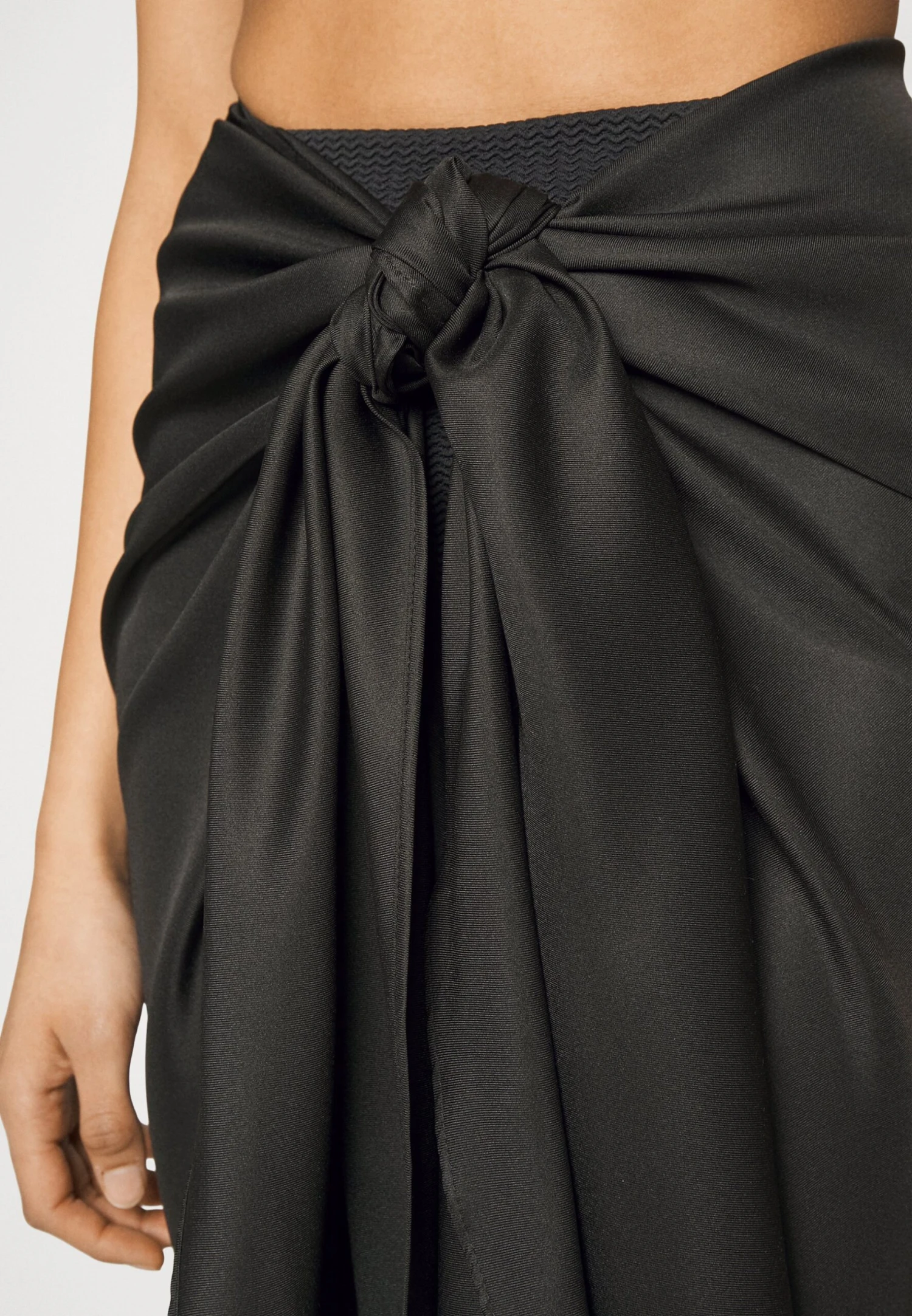 Anna Field GEO PRINT SARONG / 917 - MULTI-COLOURED - Spódnica Z Zakładką - 802 - Black - obrazek 4