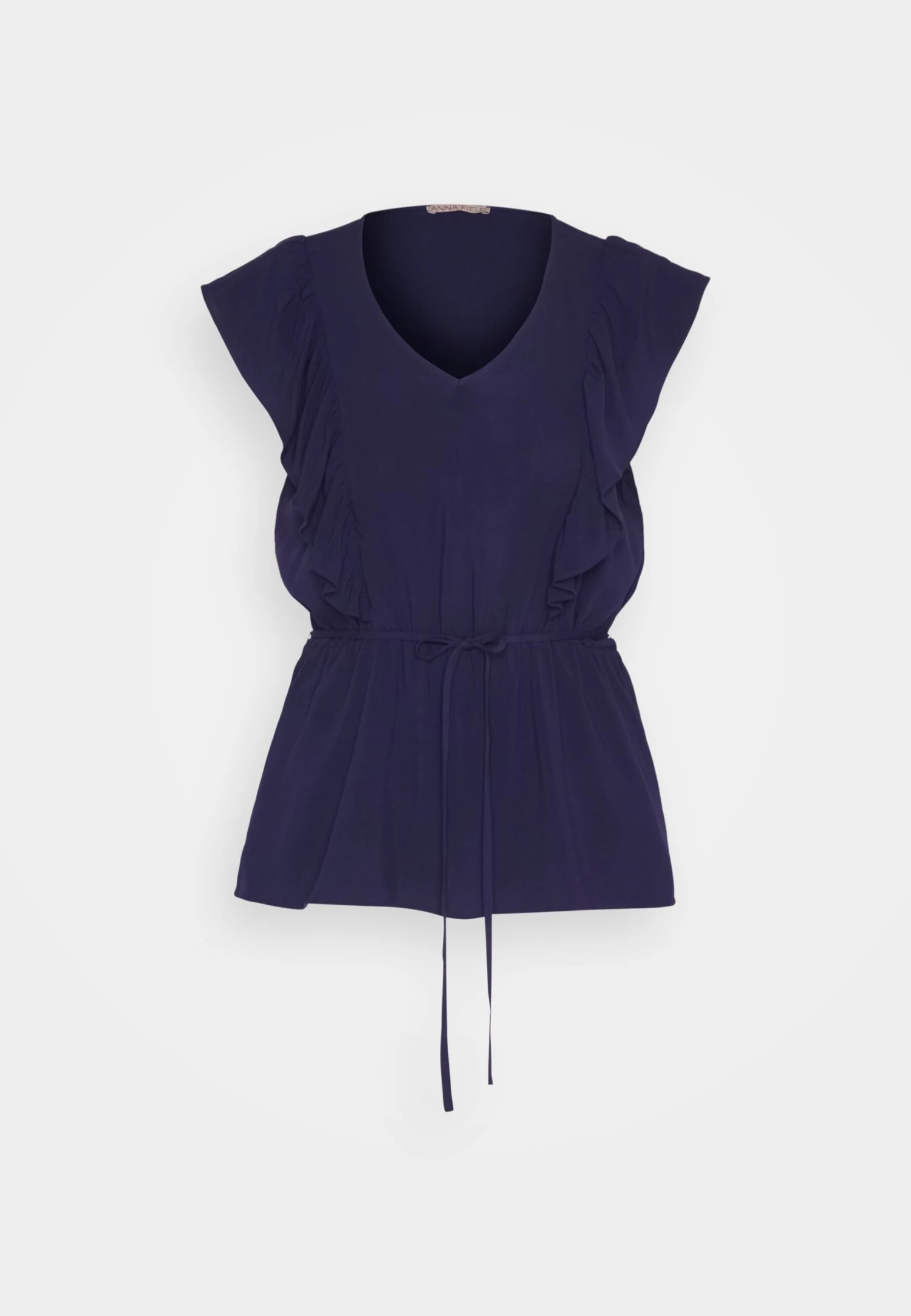 Anna Field Top - Dark Blue - obrazek 5