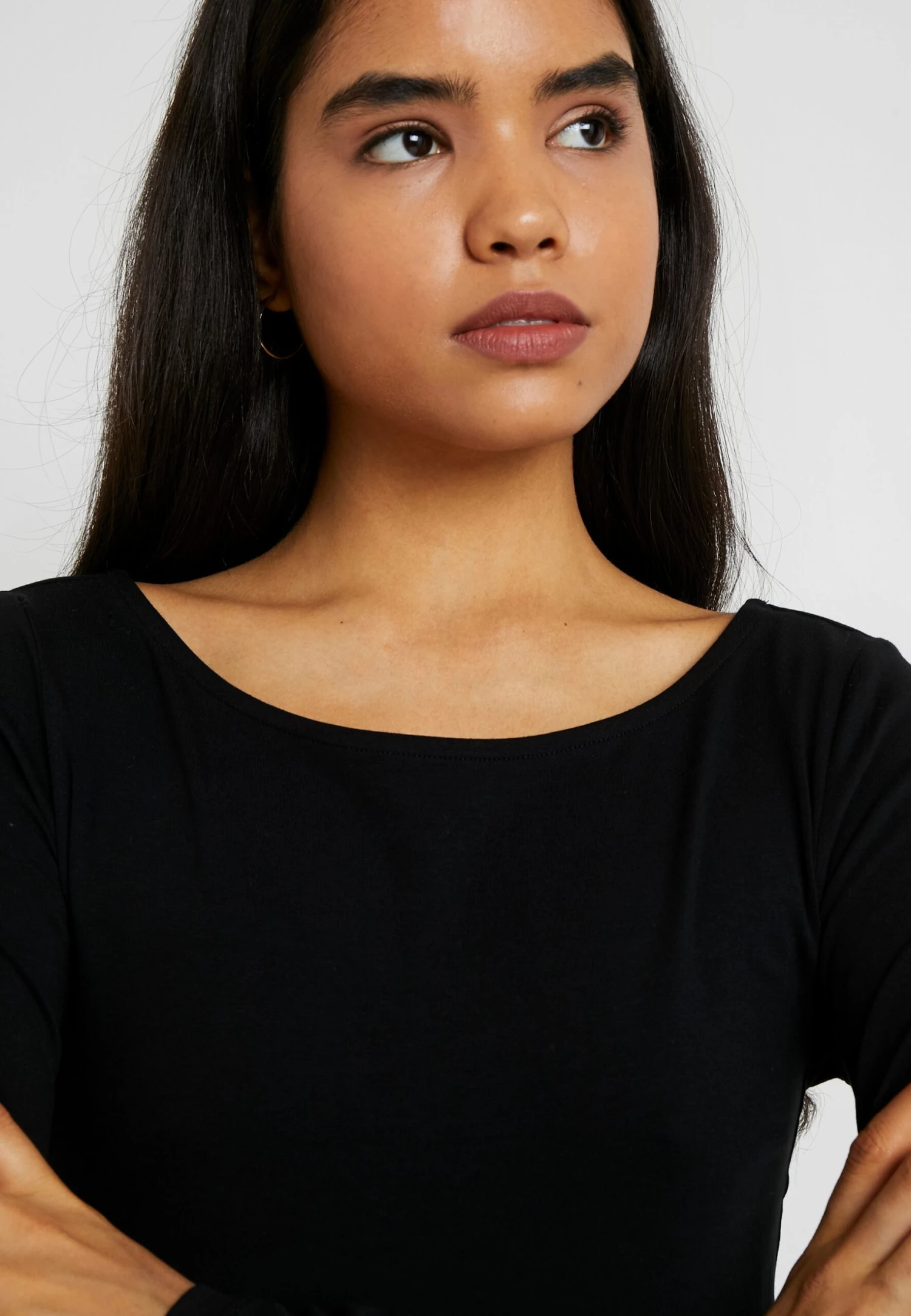 2 PACK - Bluzka Z Długim Rękawem - Black/white - obrazek 5