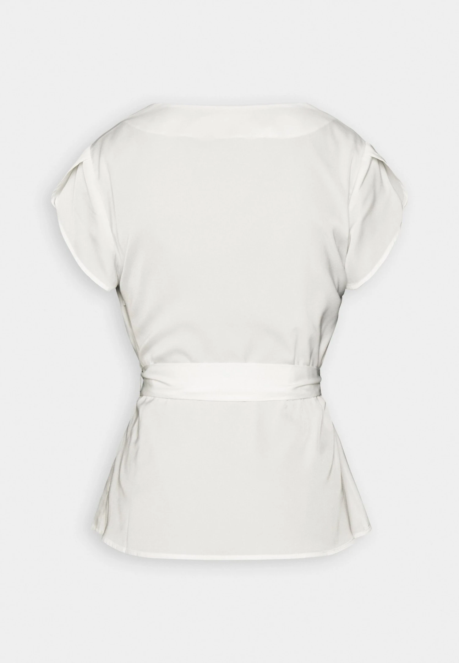 Anna Field T-shirt Z Nadrukiem - Off-white - obrazek 6