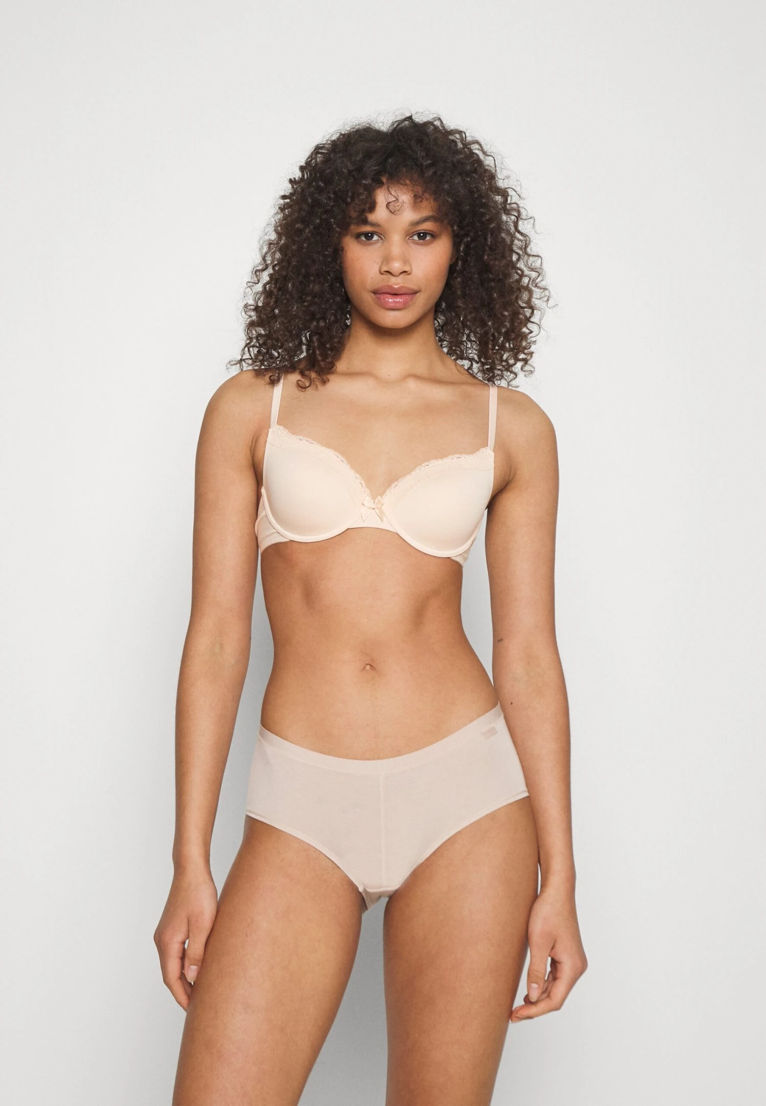 Anna Field 3 PACK - Biustonosz Z Fiszbiną - Nude - 916_black - 802_pink - 402