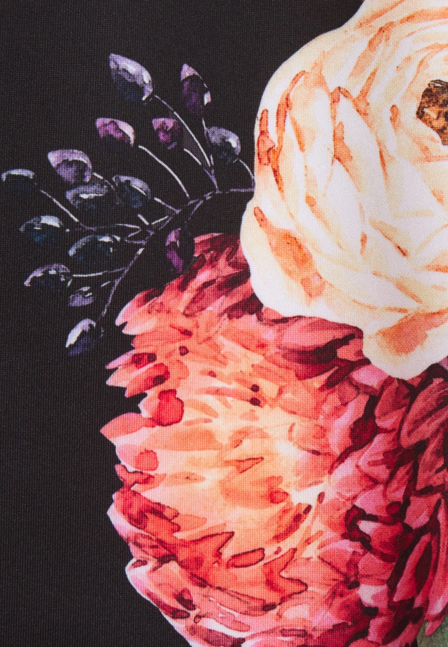 Anna Field Spódnica Plisowana - Black/pink - obrazek 3