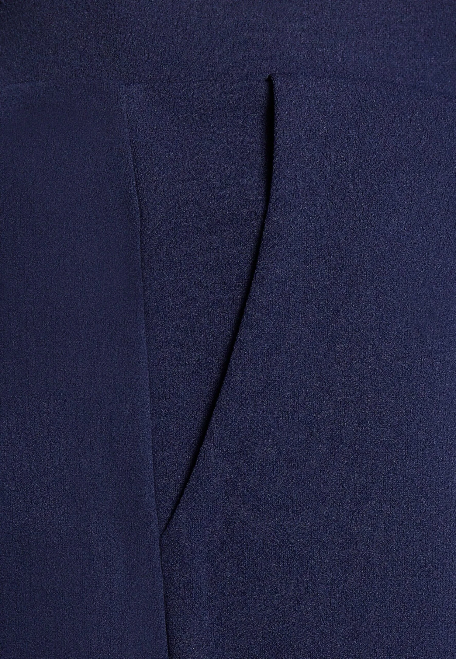 Spodnie Materiałowe - Dark Blue - obrazek 3